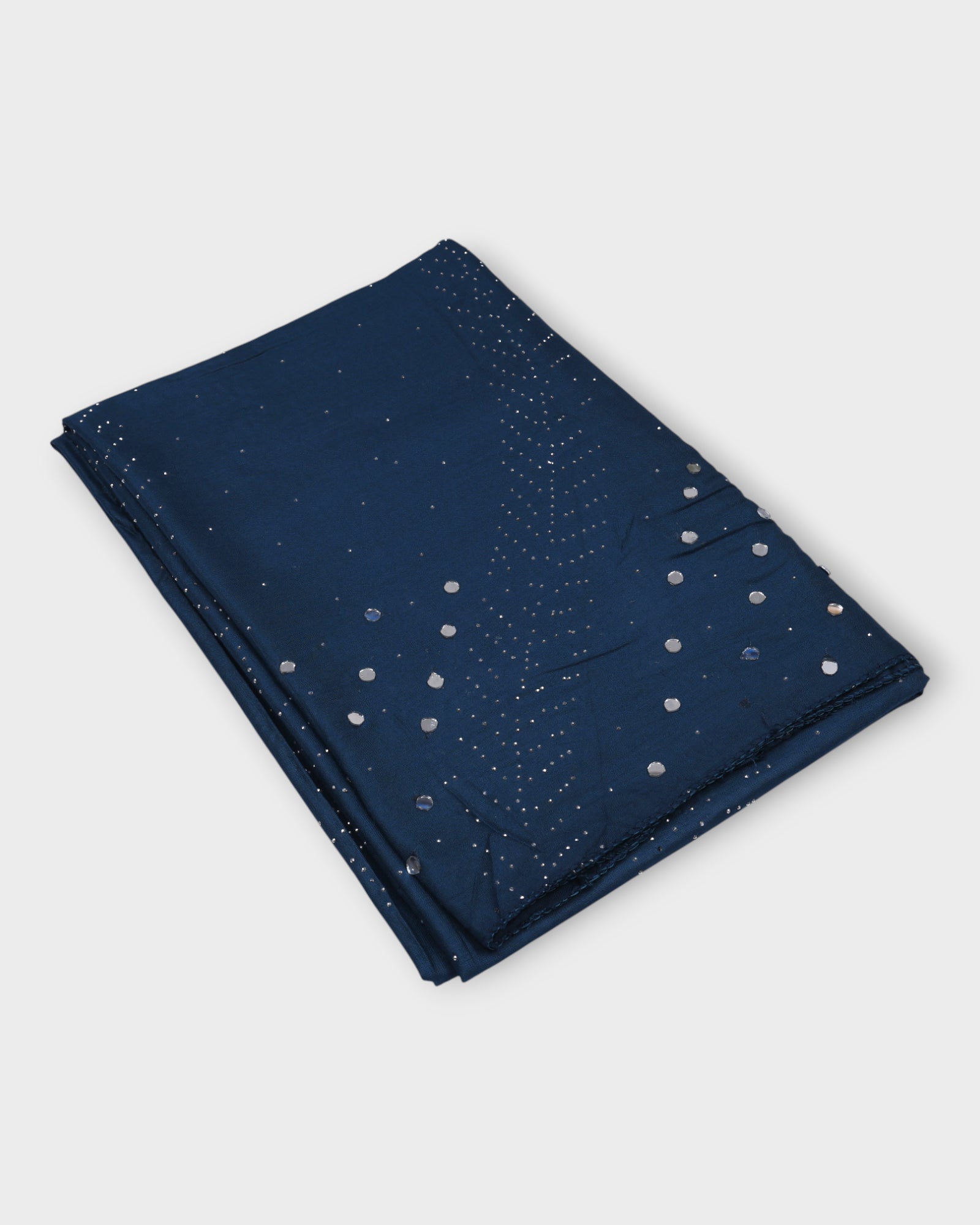 Radiant Silk Dupatta with Dazzling Mirrors