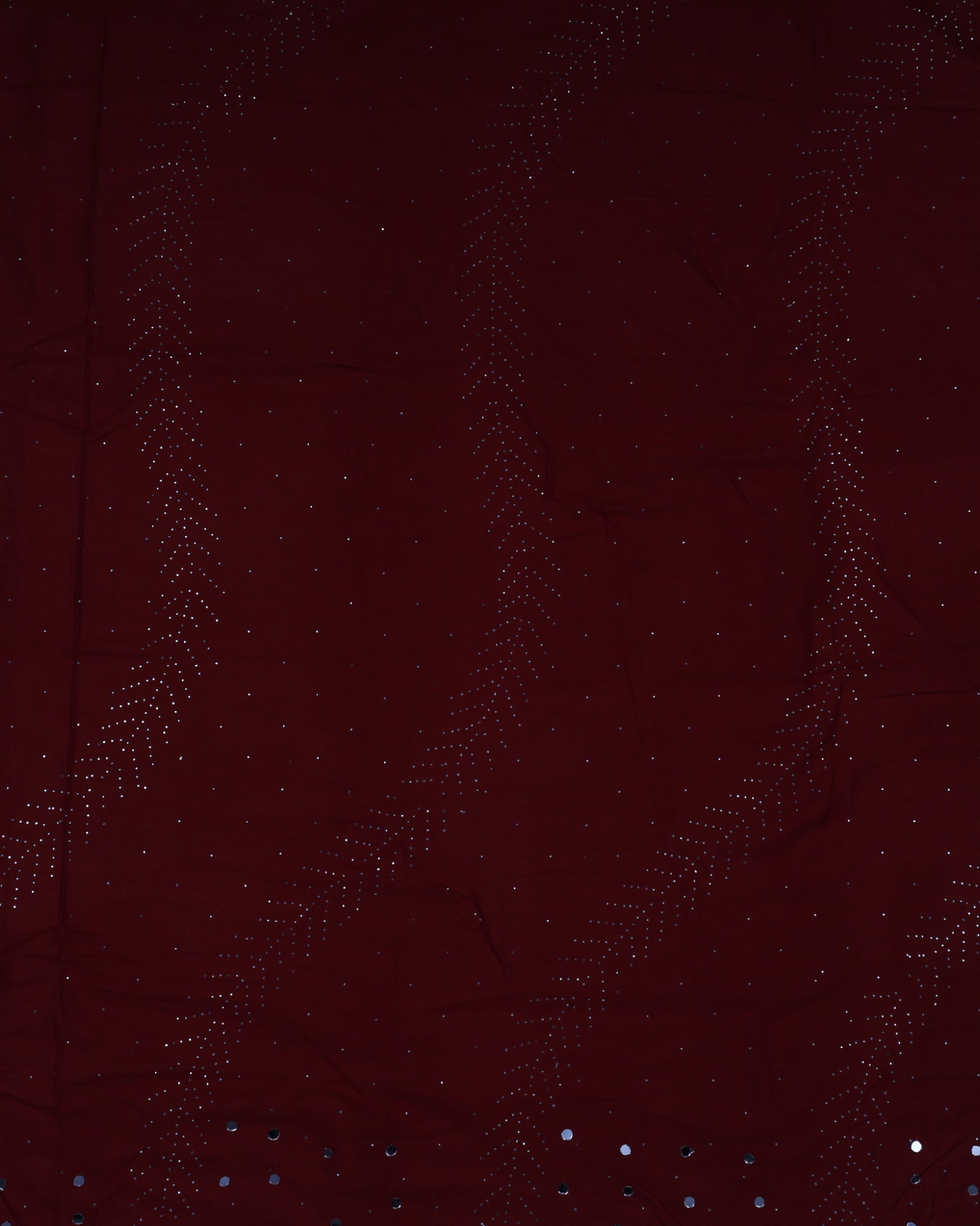 Radiant Silk Dupatta with Dazzling Mirrors
