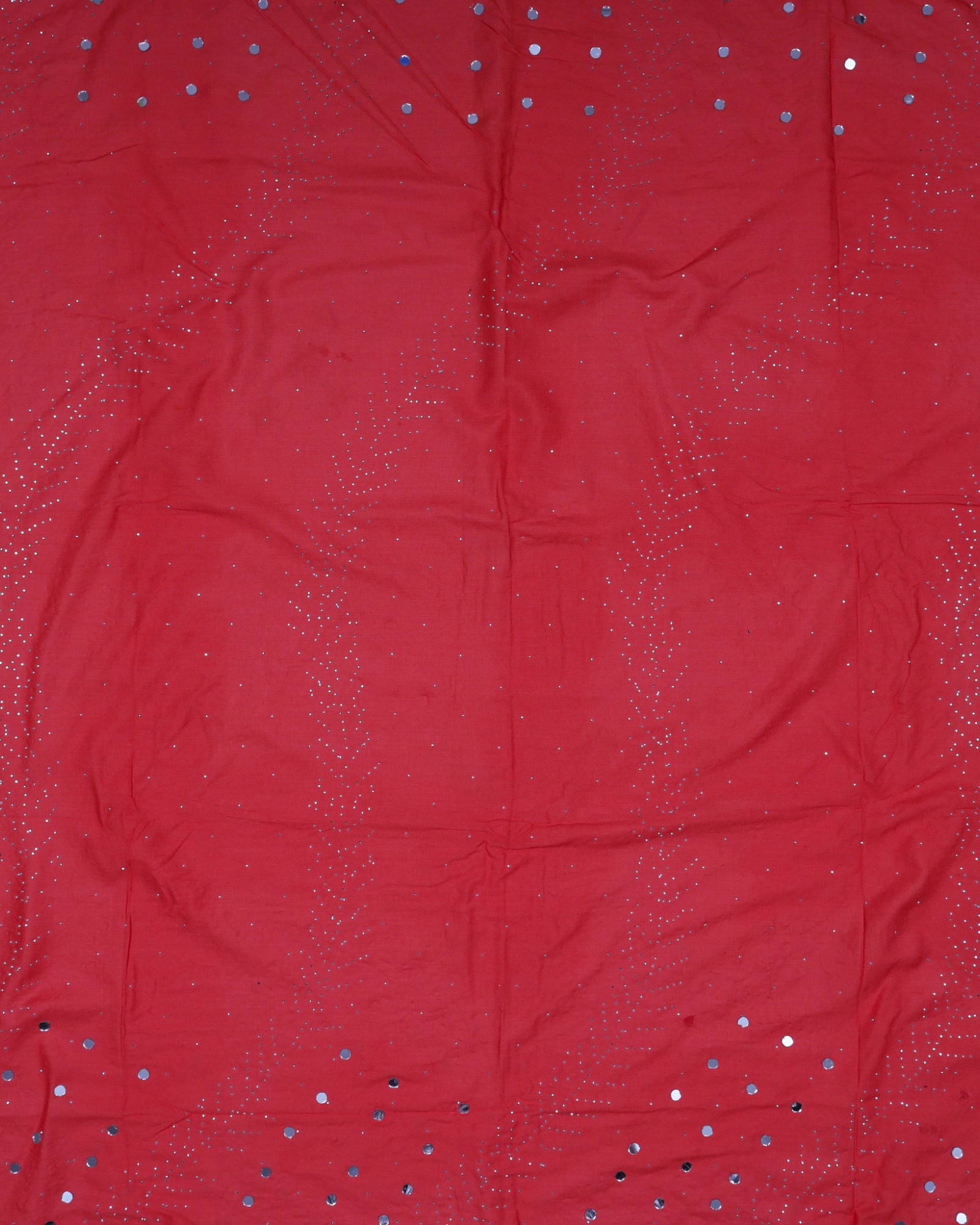 Radiant Silk Dupatta with Dazzling Mirrors