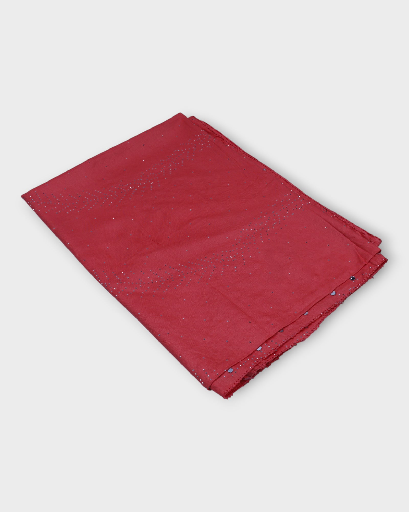 Radiant Silk Dupatta with Dazzling Mirrors