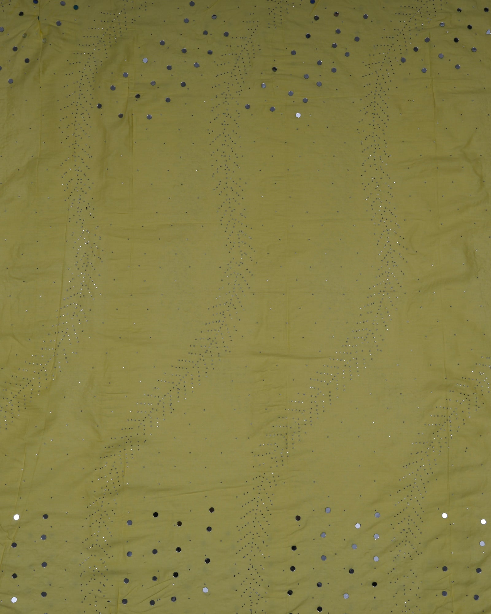 Radiant Silk Dupatta with Dazzling Mirrors