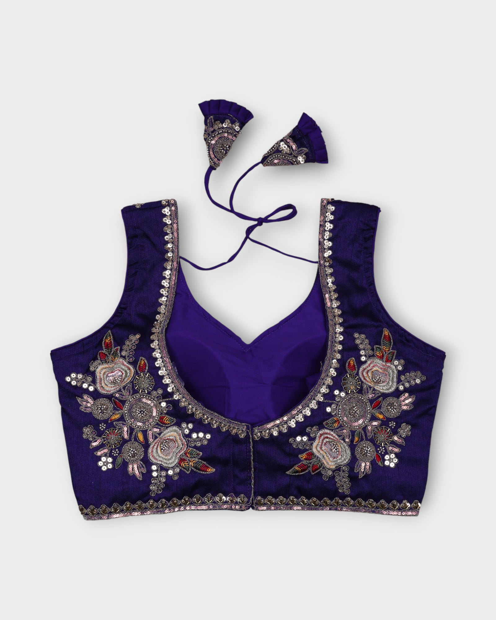Luxe Silk Readymade Blouse