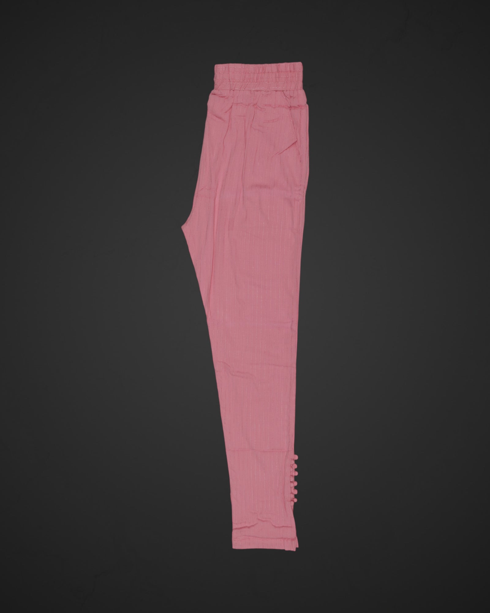 Baby Pink Cotton Pants