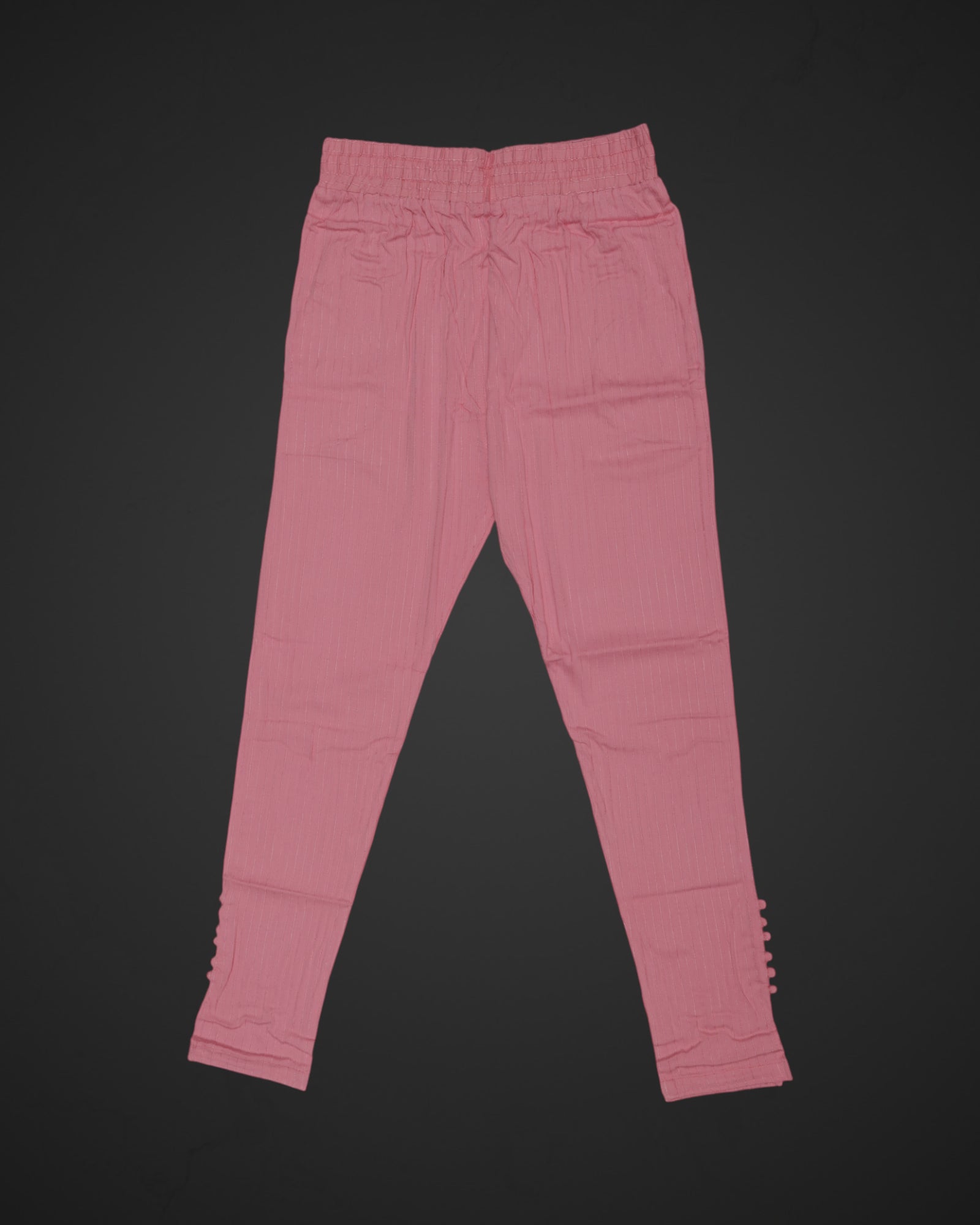 Baby Pink Cotton Pants