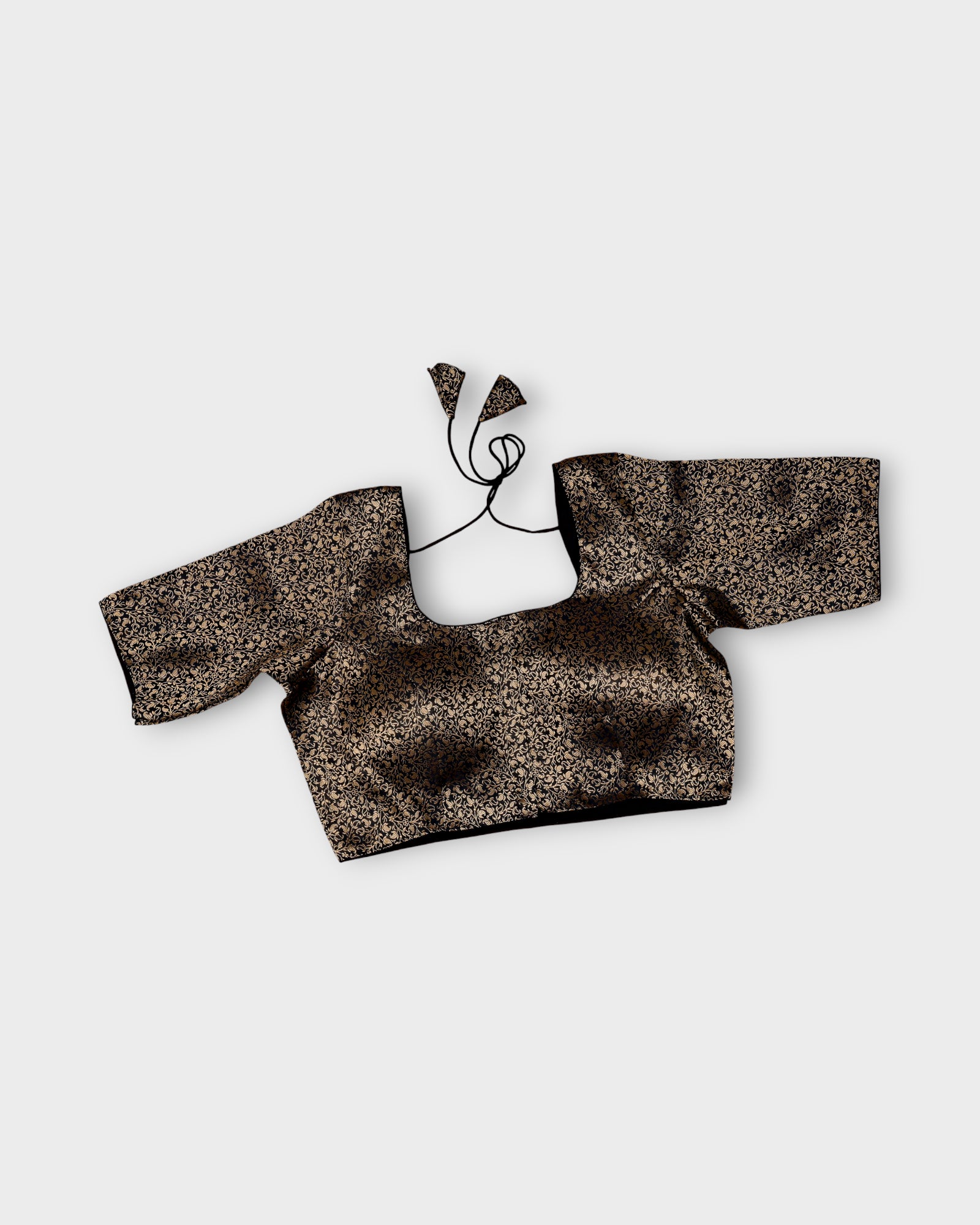 Banarasi Silk Back Design Readymade Blouse