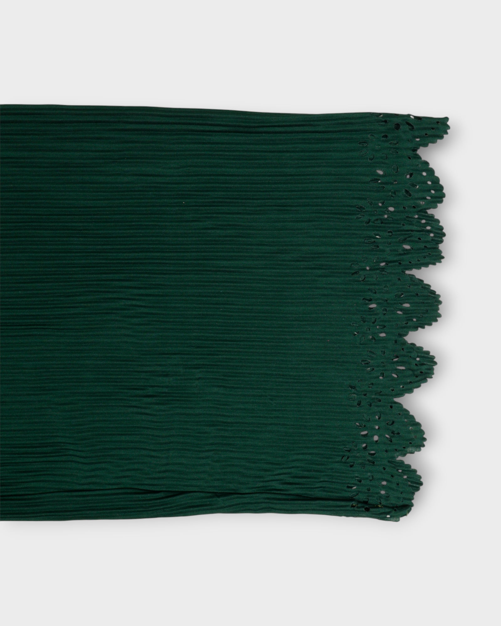 Bottle Green Cotton Flared Palazzo Pants