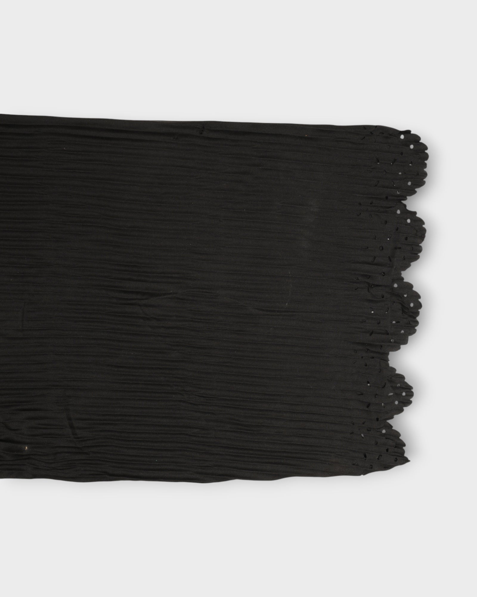 Black Cotton Flared Palazzo Pants