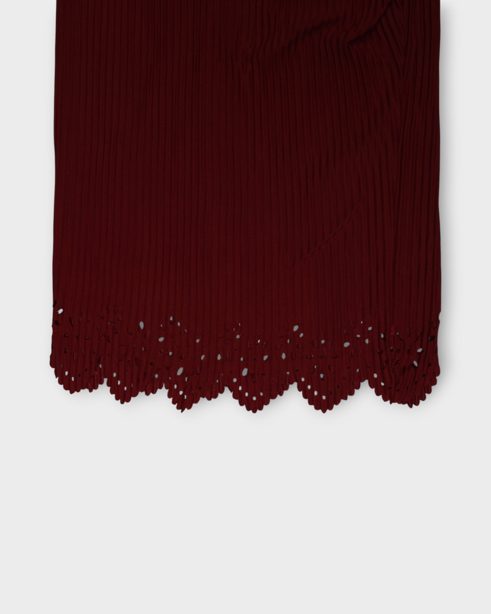 Mehroon Cotton Flared Palazzo Pants