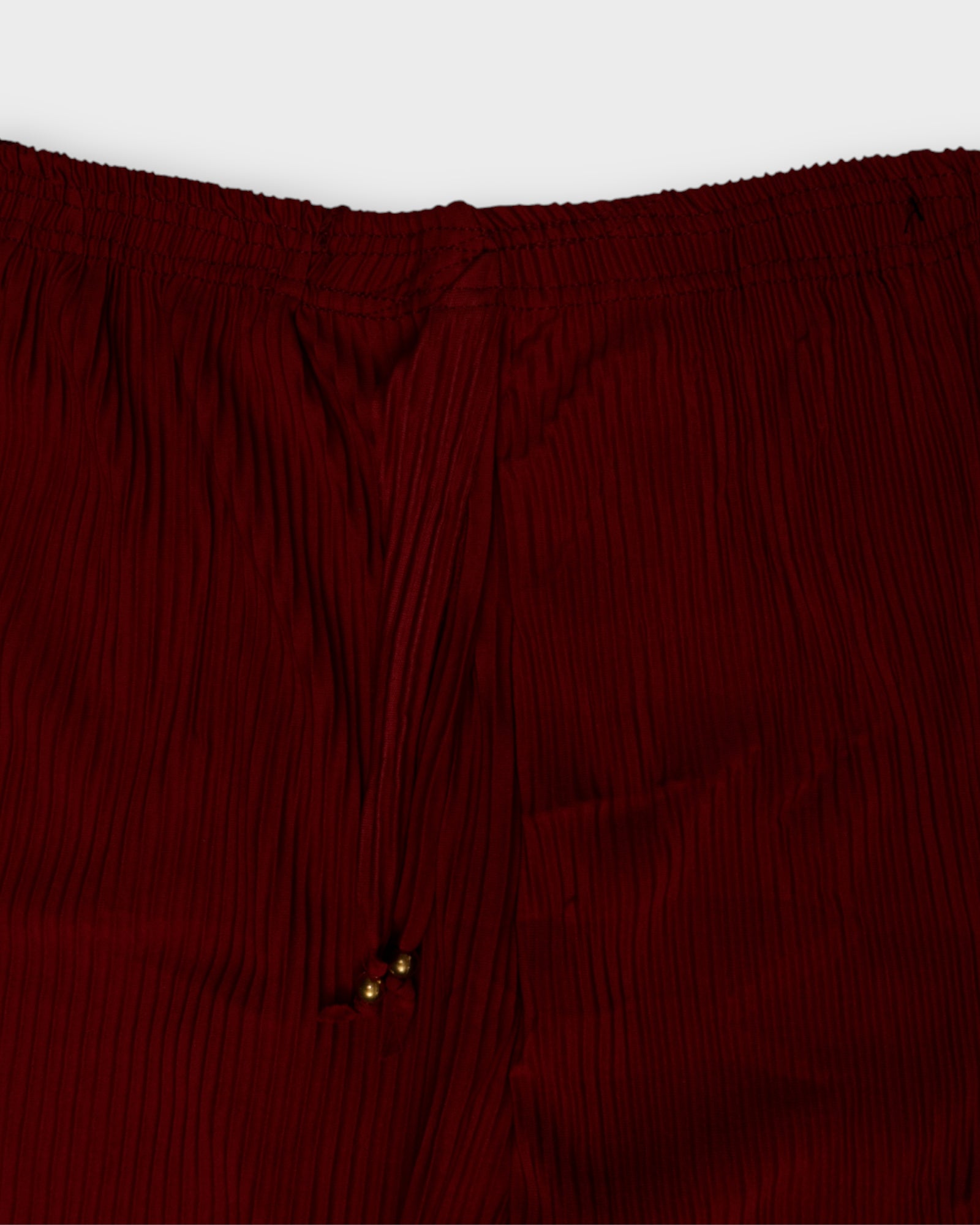 Mehroon Cotton Flared Palazzo Pants