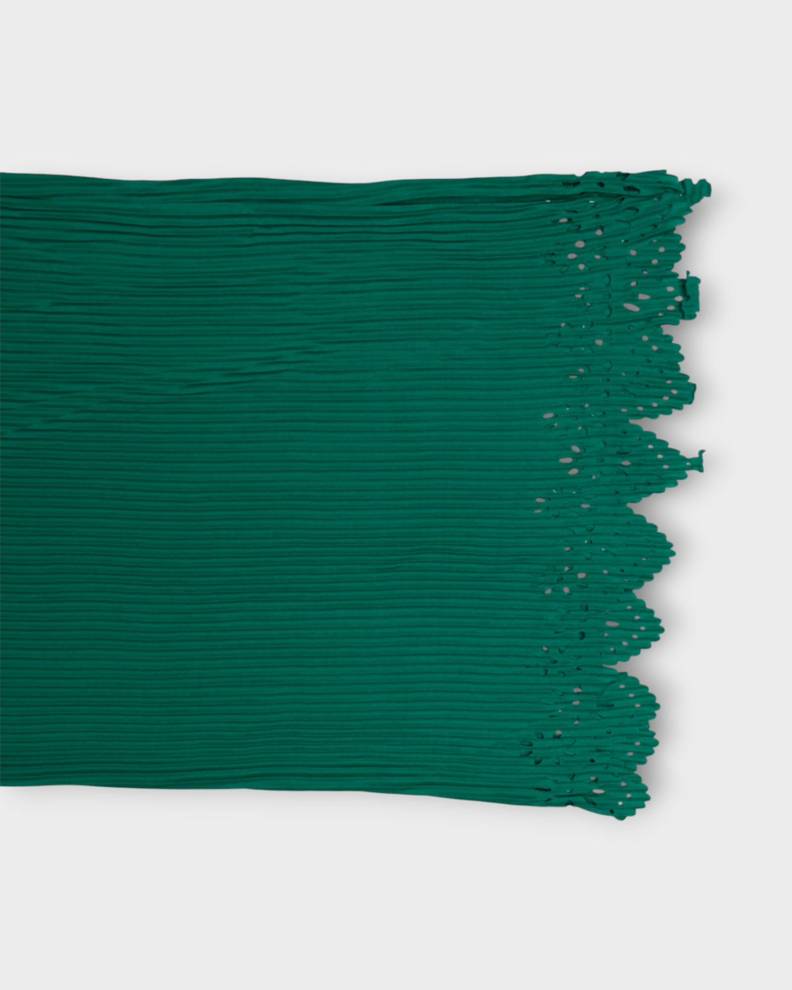 Rama Green Cotton Flared Palazzo Pants