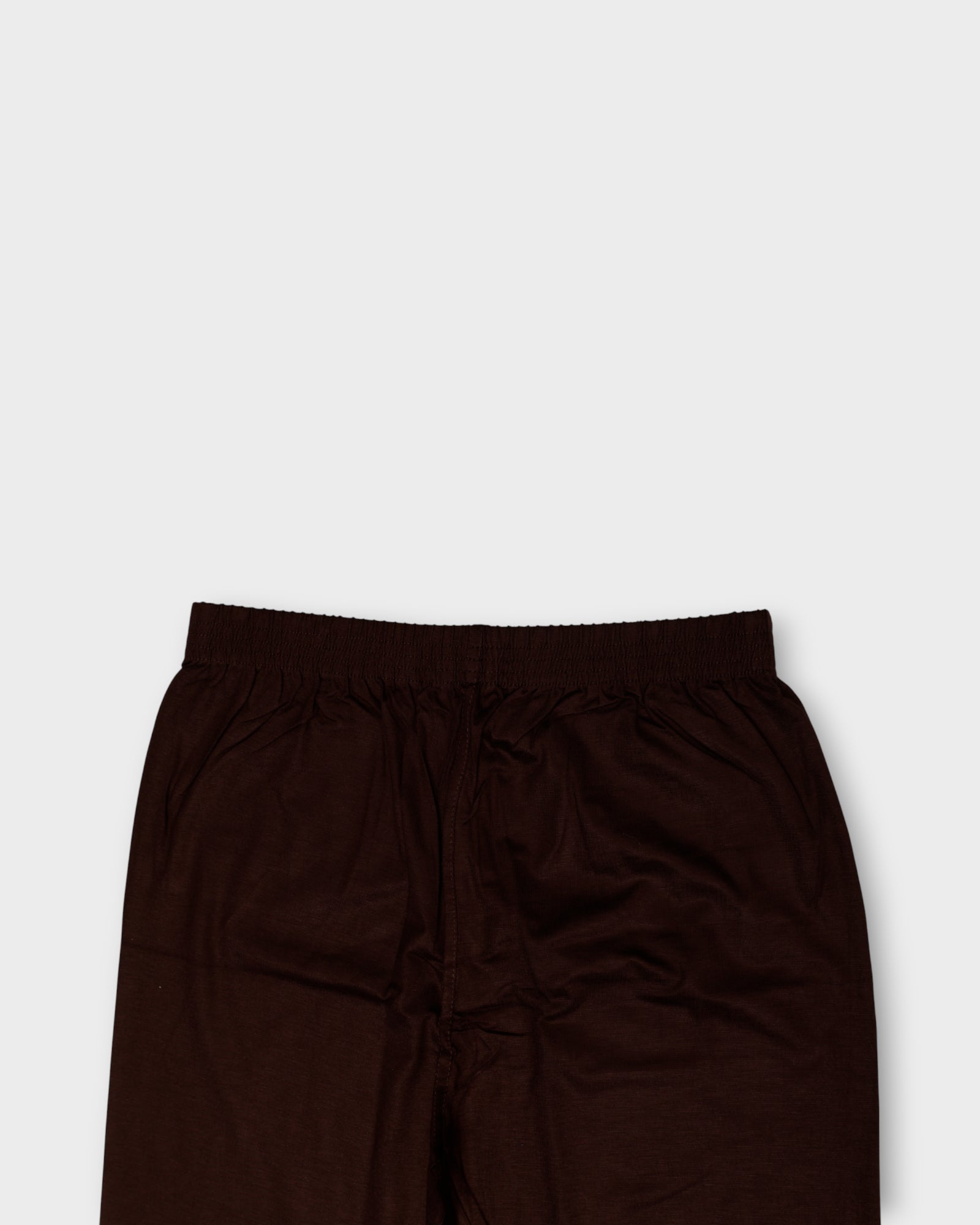 Dark Brown Lycra Cotton Leggings