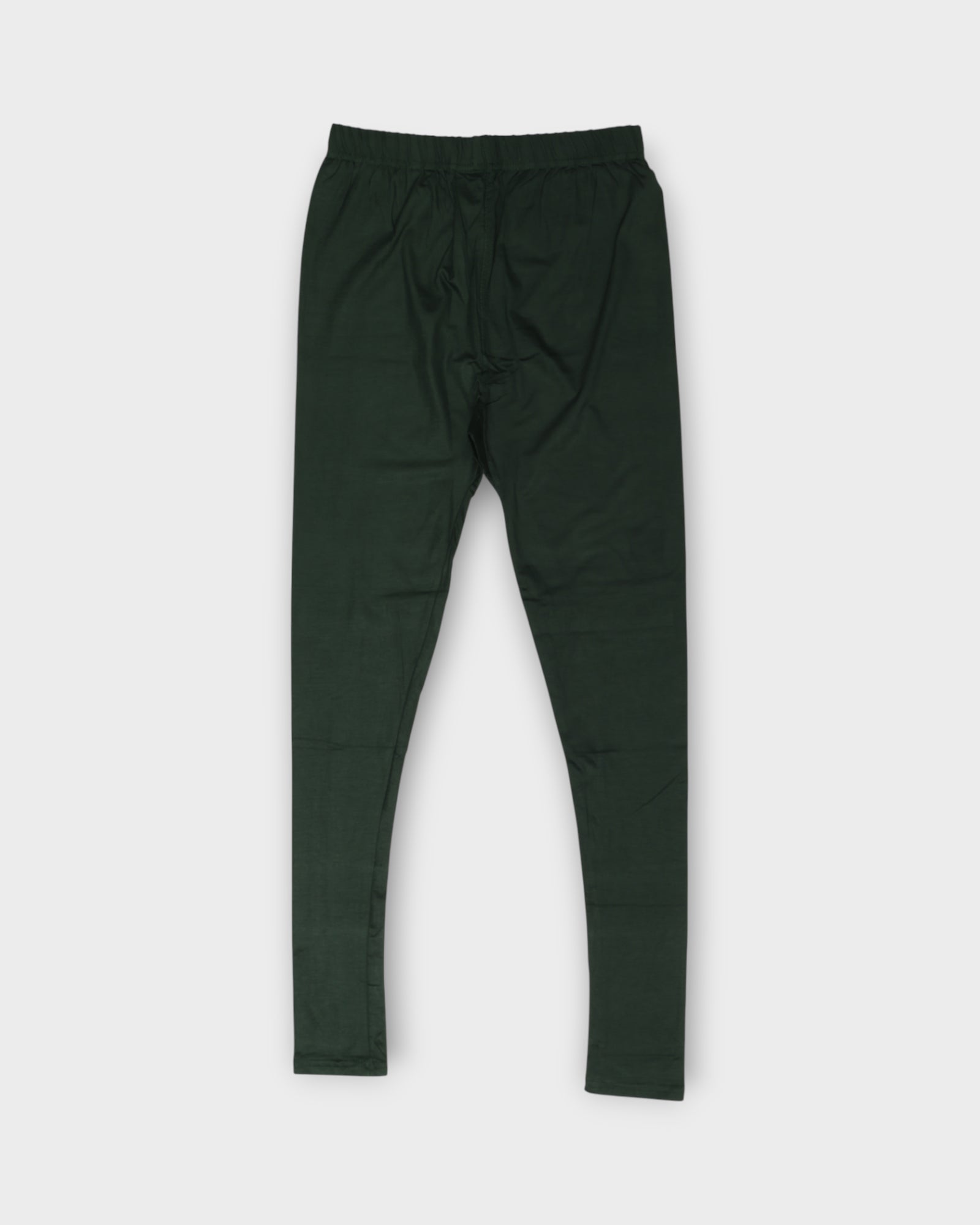 Bottle Green Cotton Lycra Leggings