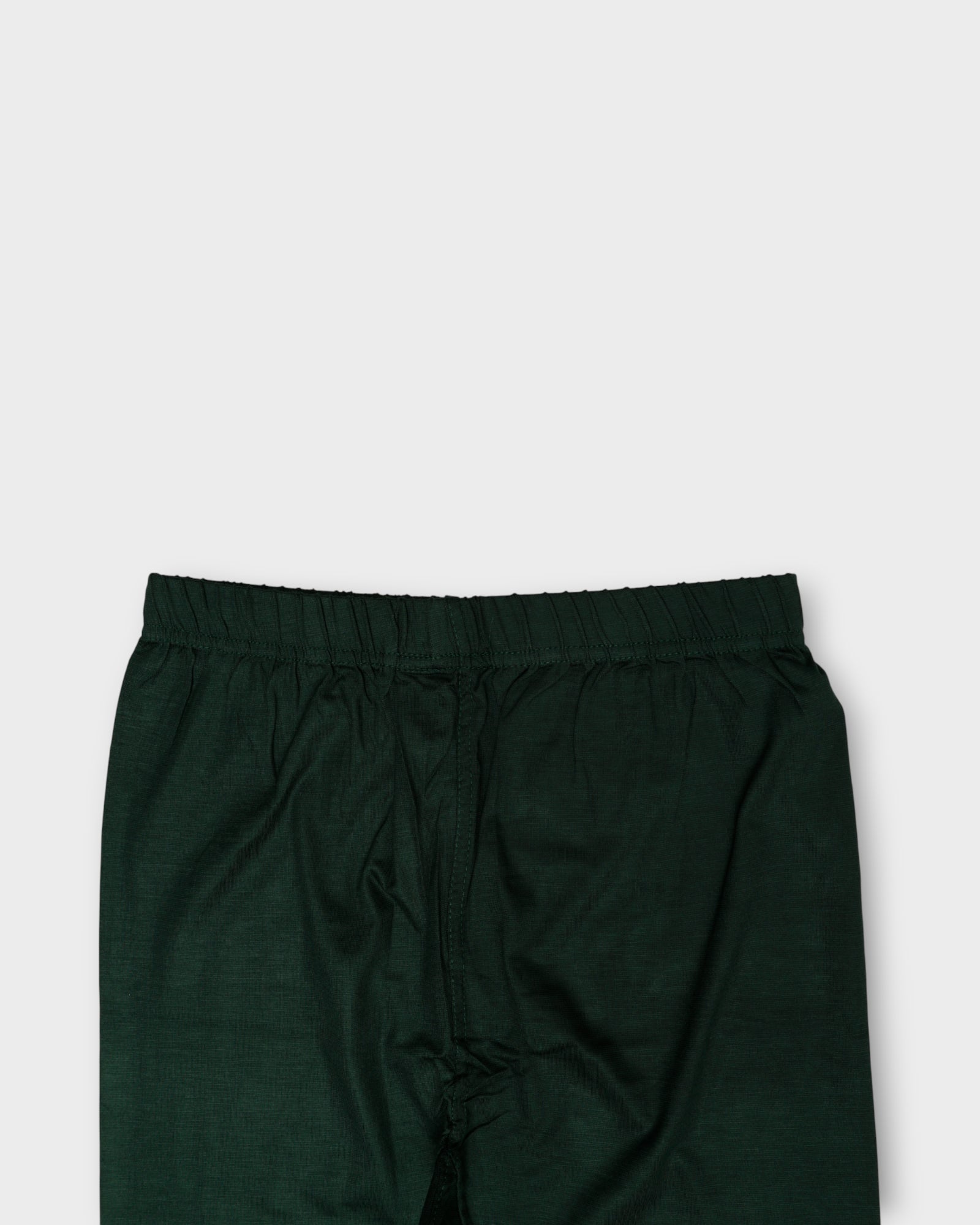 Bottle Green Cotton Lycra Leggings
