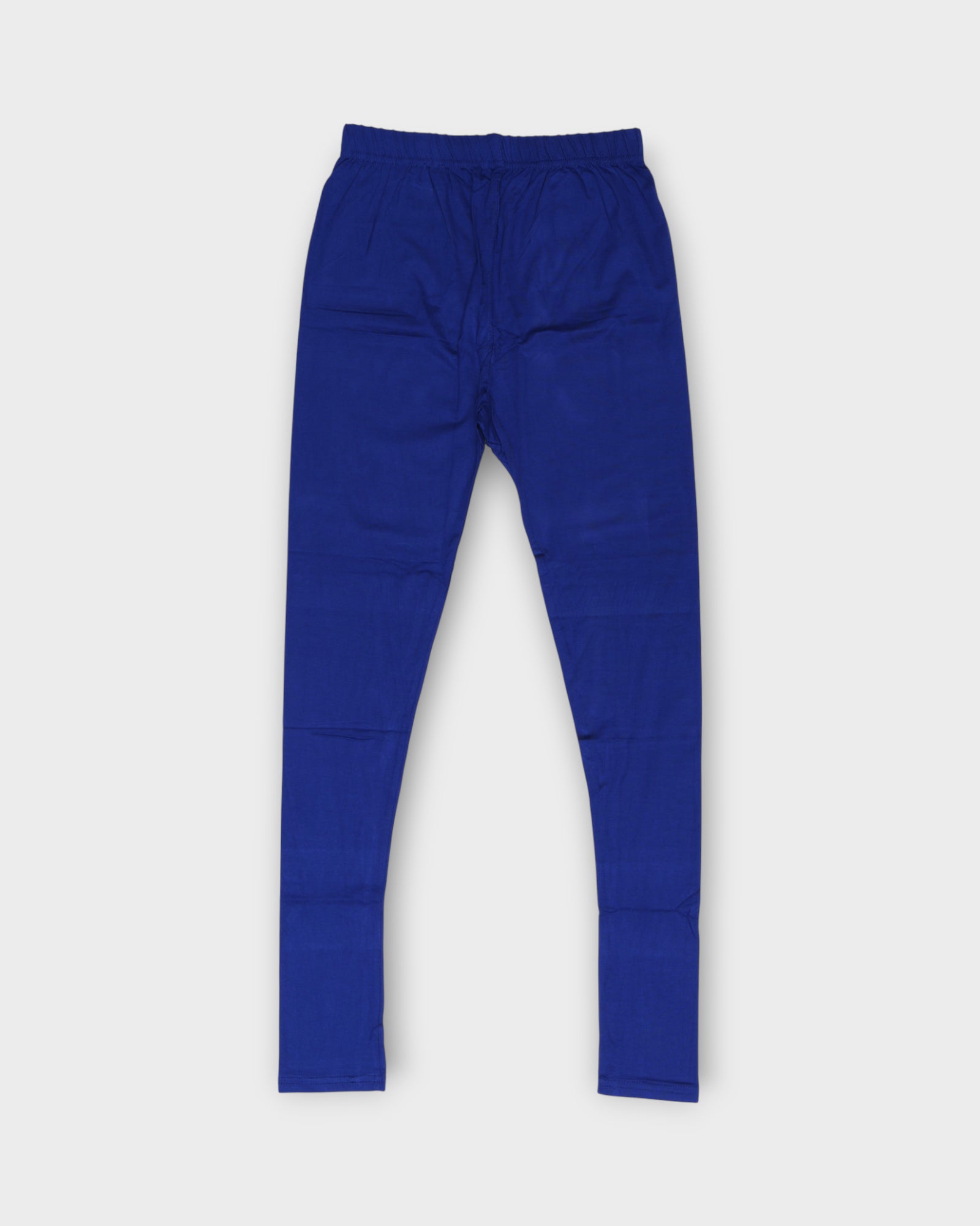 Ink Blue Lycra Cotton Leggings
