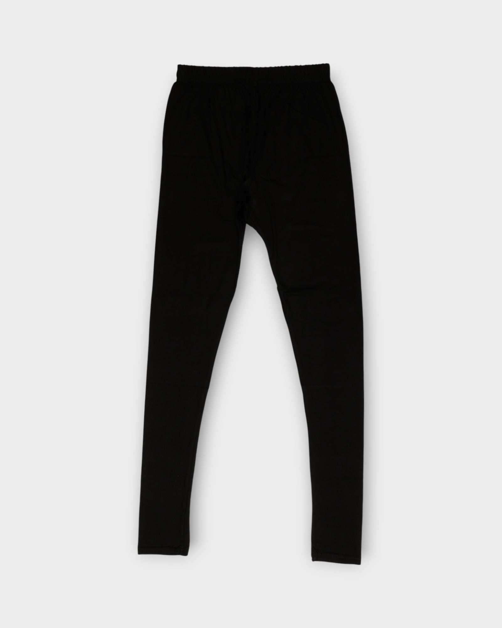 Black Lycra Cotton Ethnic Leggings