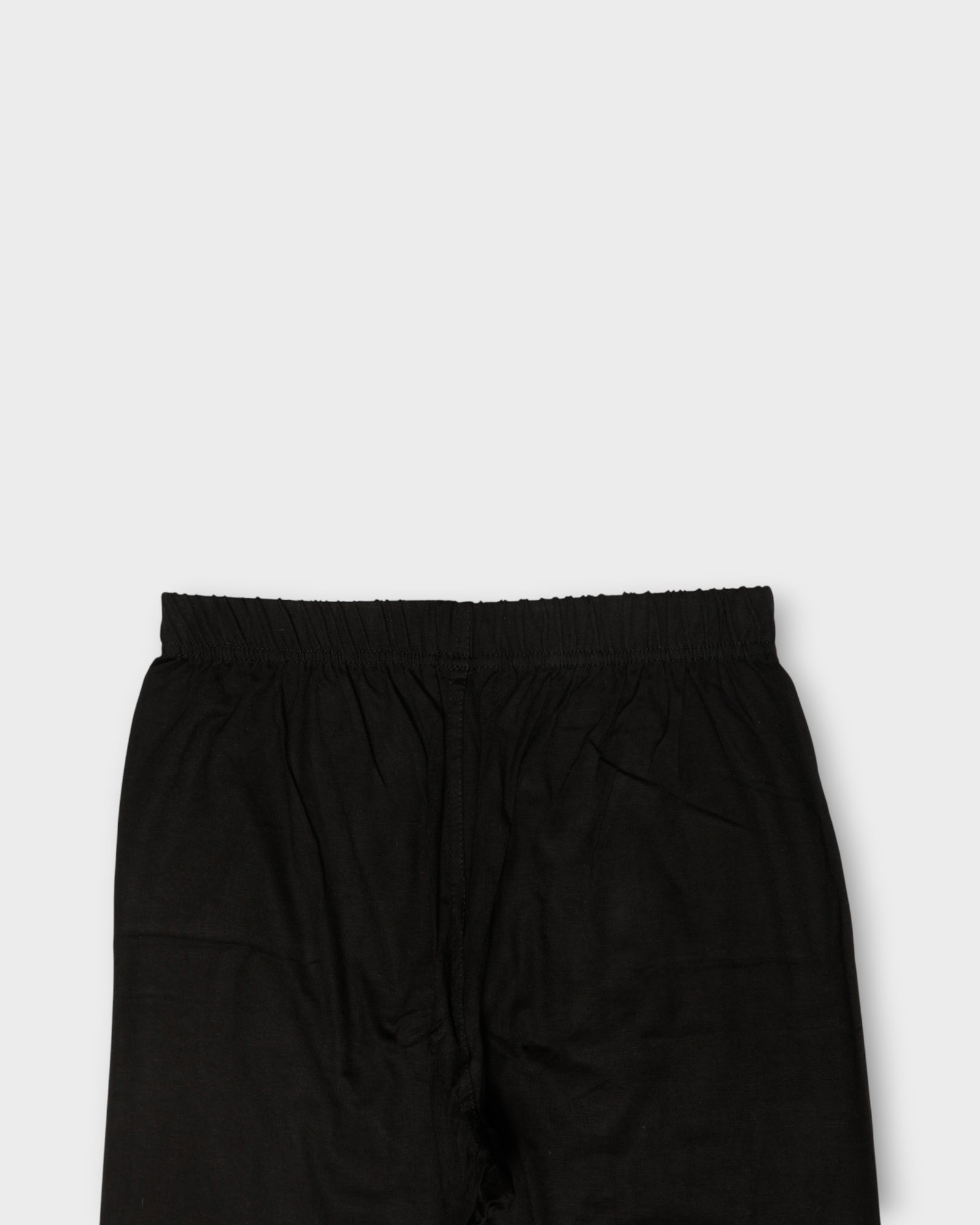 Black Lycra Cotton Ethnic Leggings