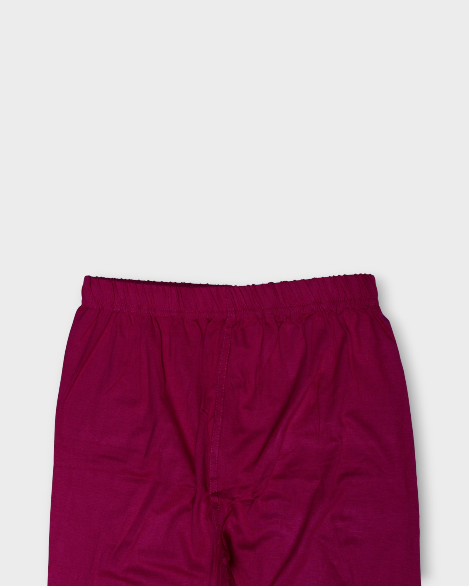 Vibrant Pink Lycra Cotton Leggings