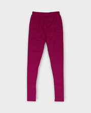 Vibrant Pink Lycra Cotton Leggings