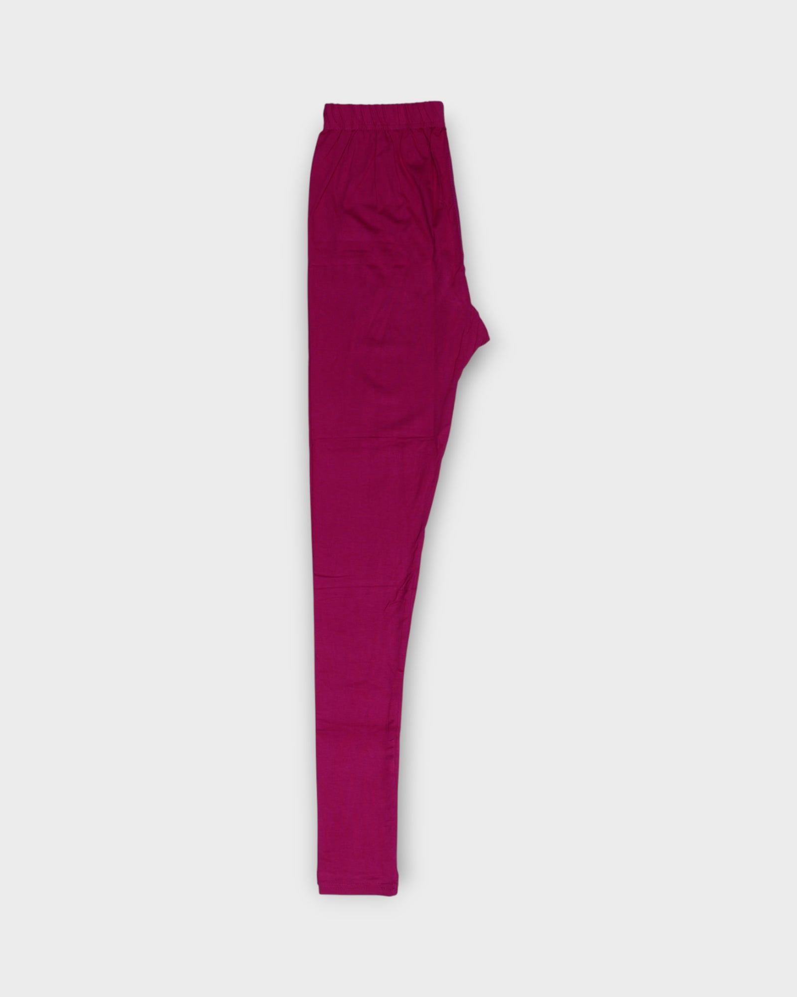 Vibrant Pink Lycra Cotton Leggings