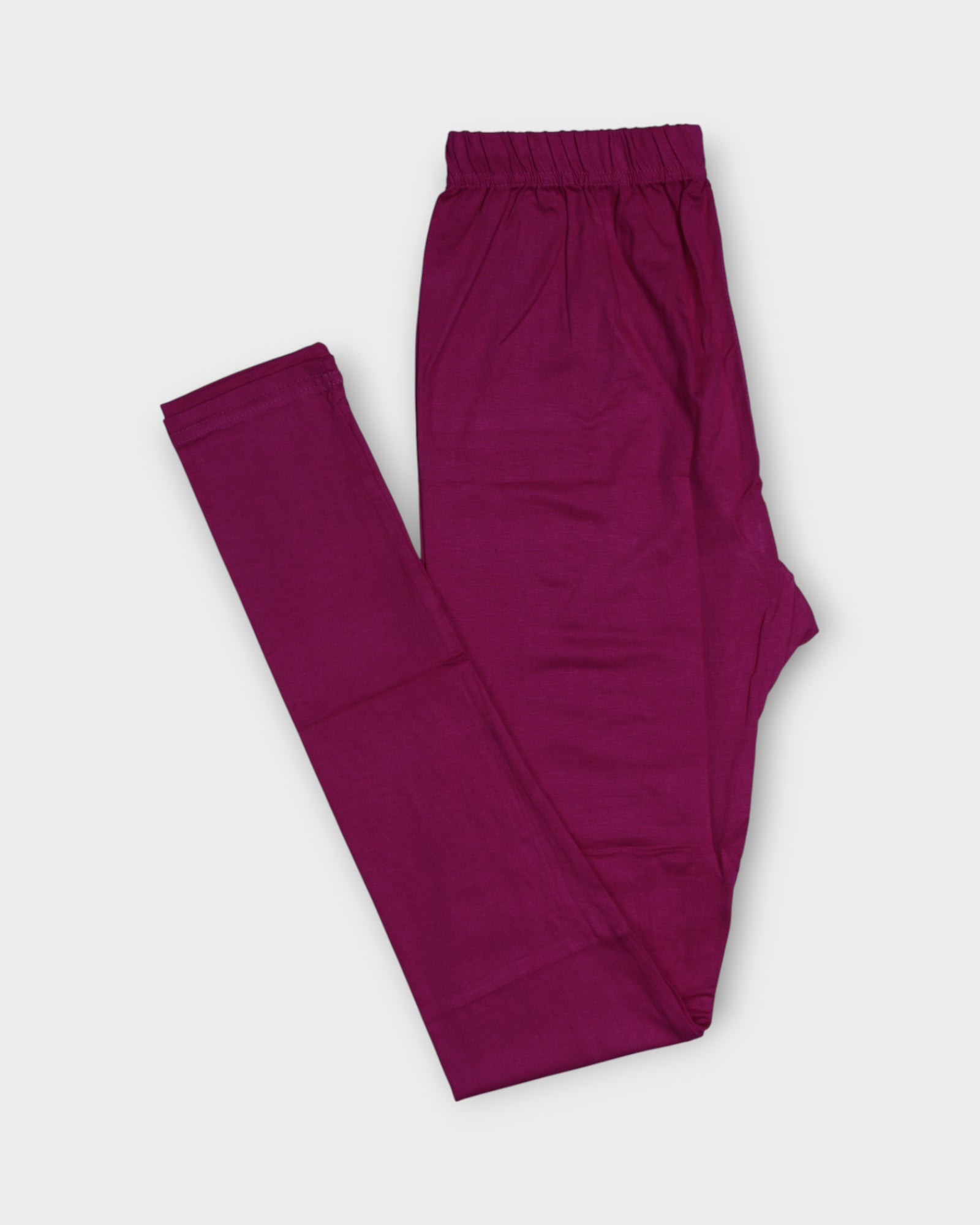 Vibrant Pink Lycra Cotton Leggings