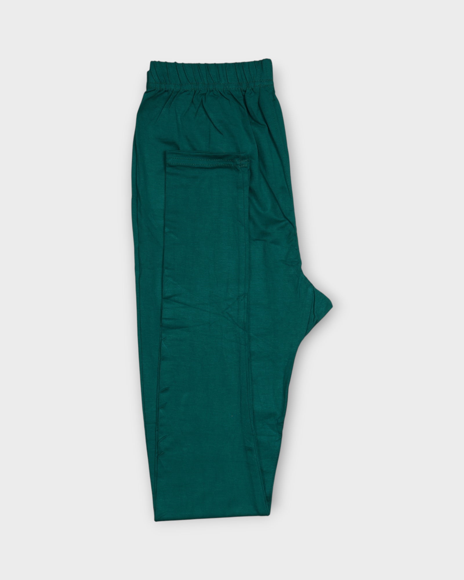 Rama Green Cotton Leggings With Stylish Fit
