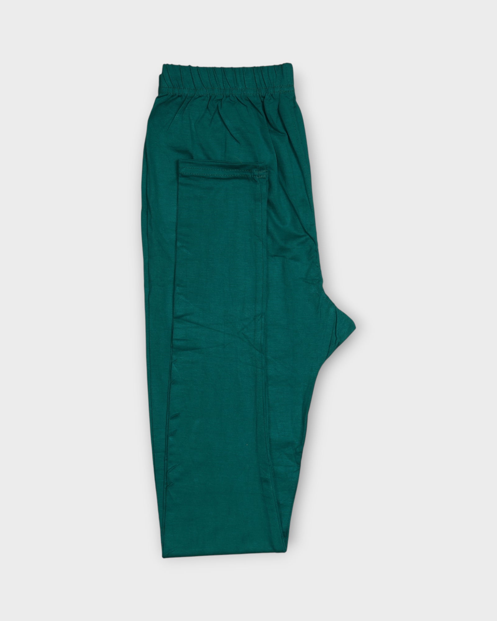 Rama Green Cotton Leggings With Stylish Fit