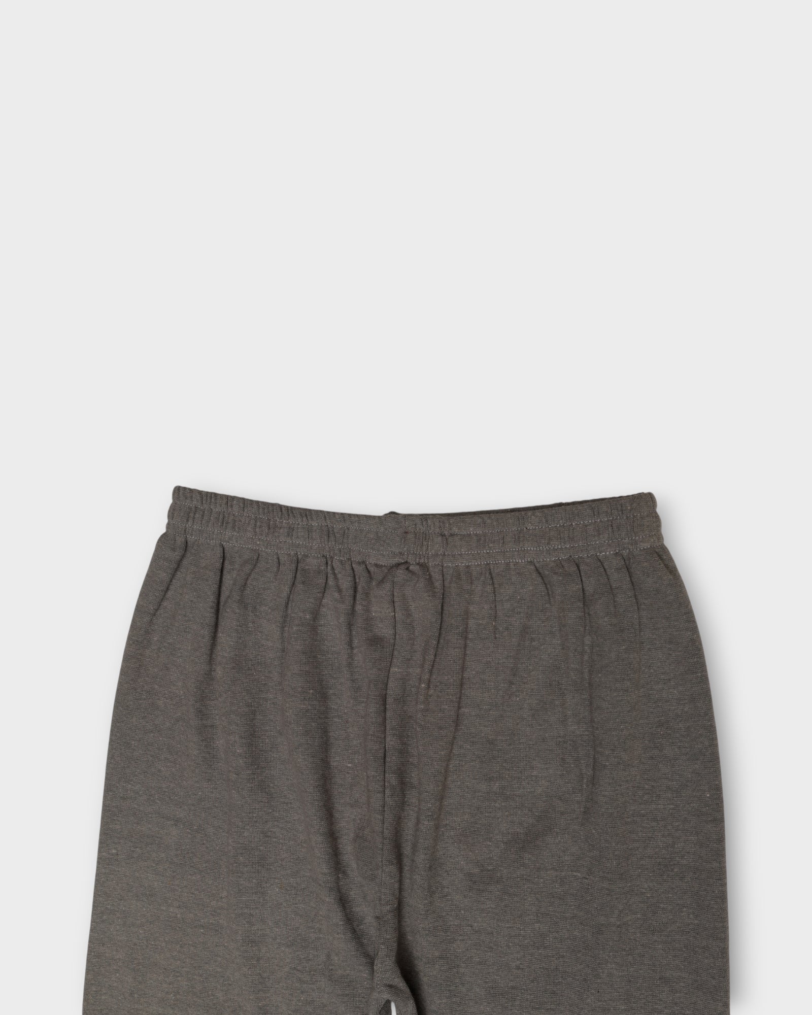 Light Grey Lycra Cotton Ankle Leggings