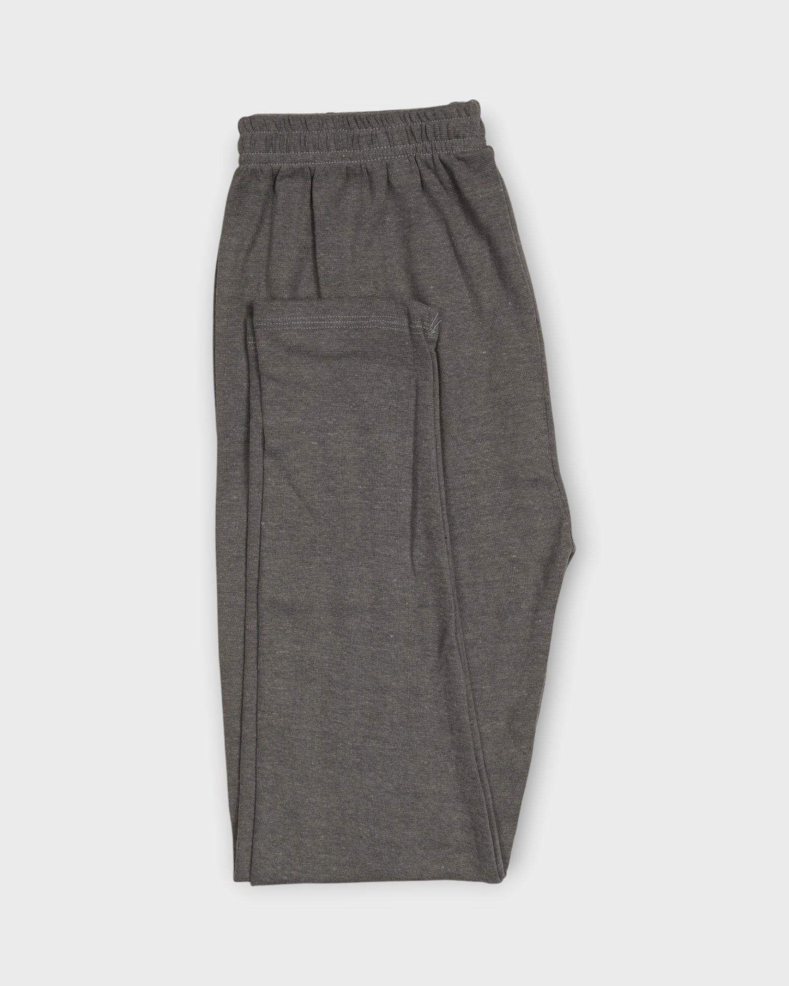 Light Grey Lycra Cotton Ankle Leggings