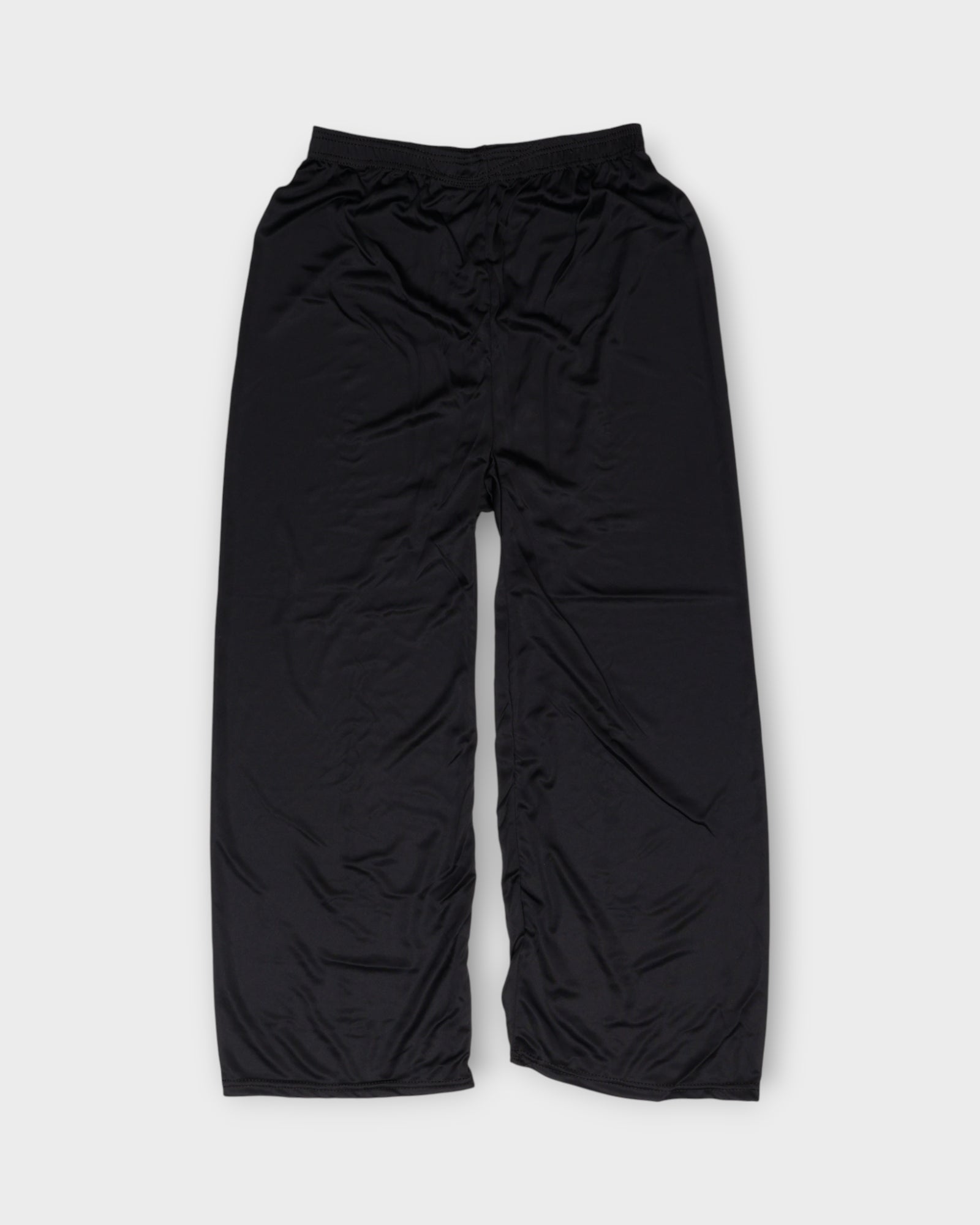 Black Cotton Wide Leg Palazzos