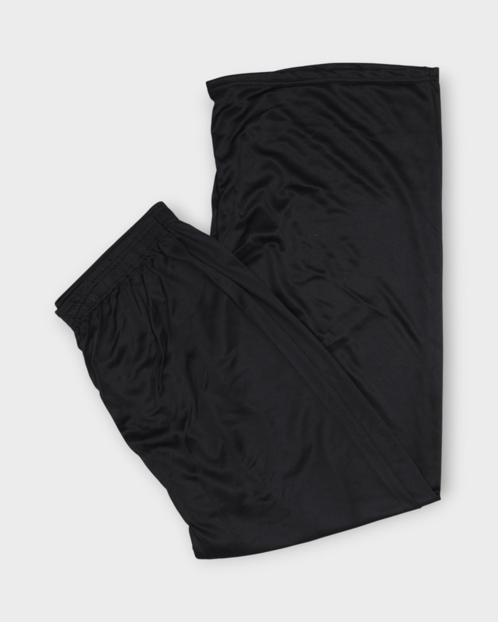 Black Cotton Wide Leg Palazzos