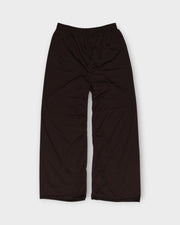 Dark Brown Cotton Wide Leg Palazzos