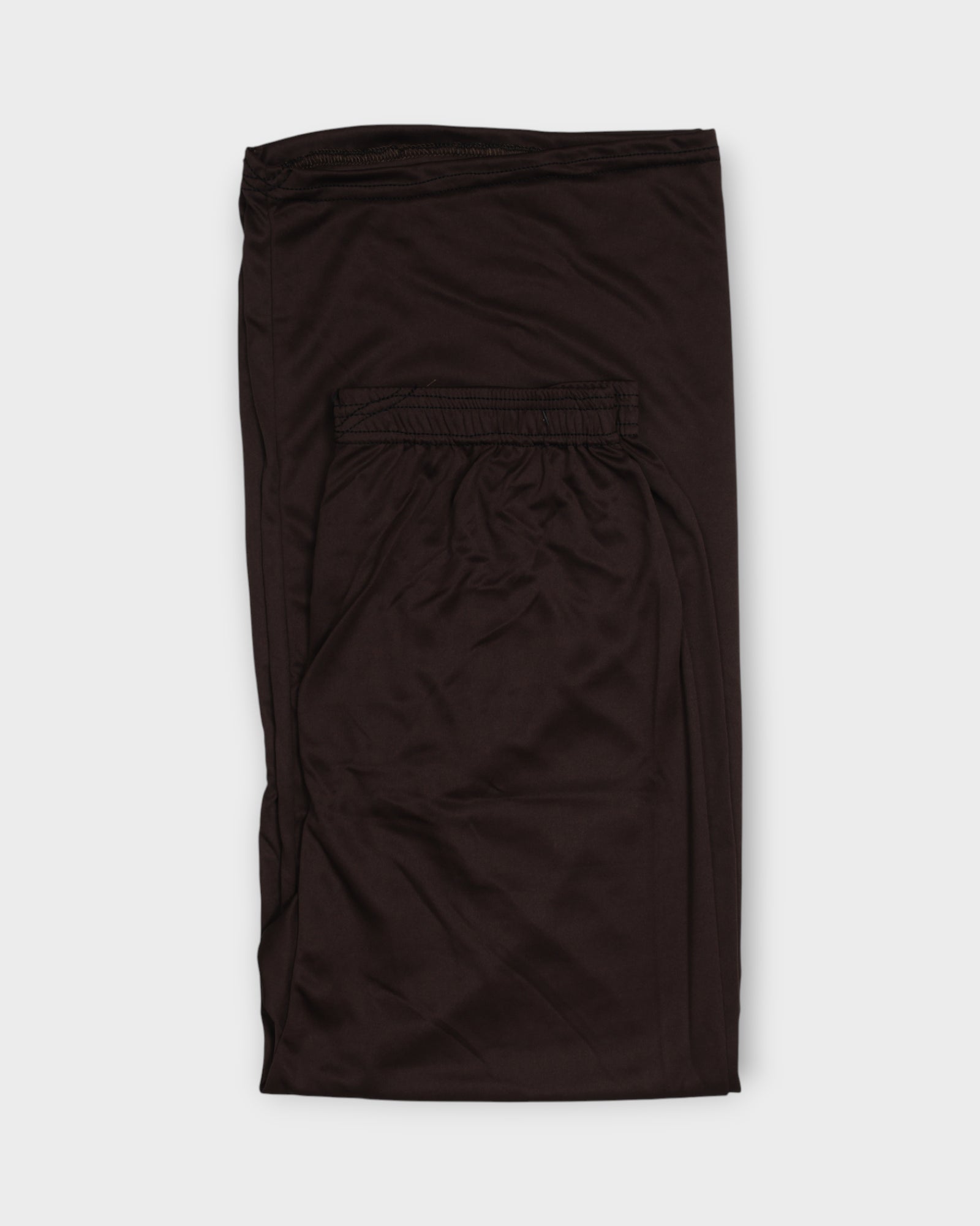 Dark Brown Cotton Wide Leg Palazzos