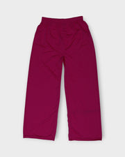 Dark Pink Cotton Wide Leg Palazzos