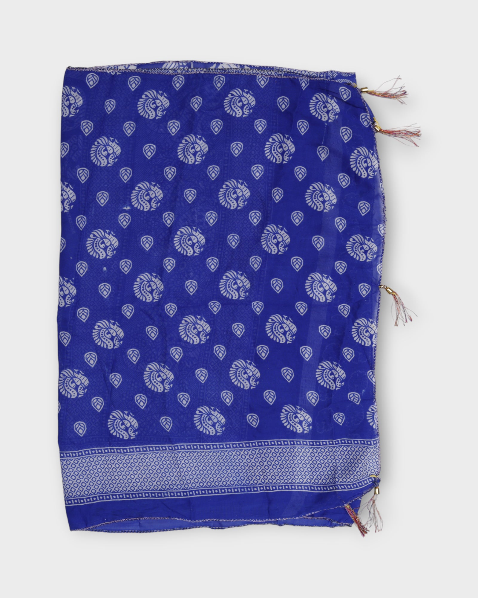 Vibrant Peacock Scarf