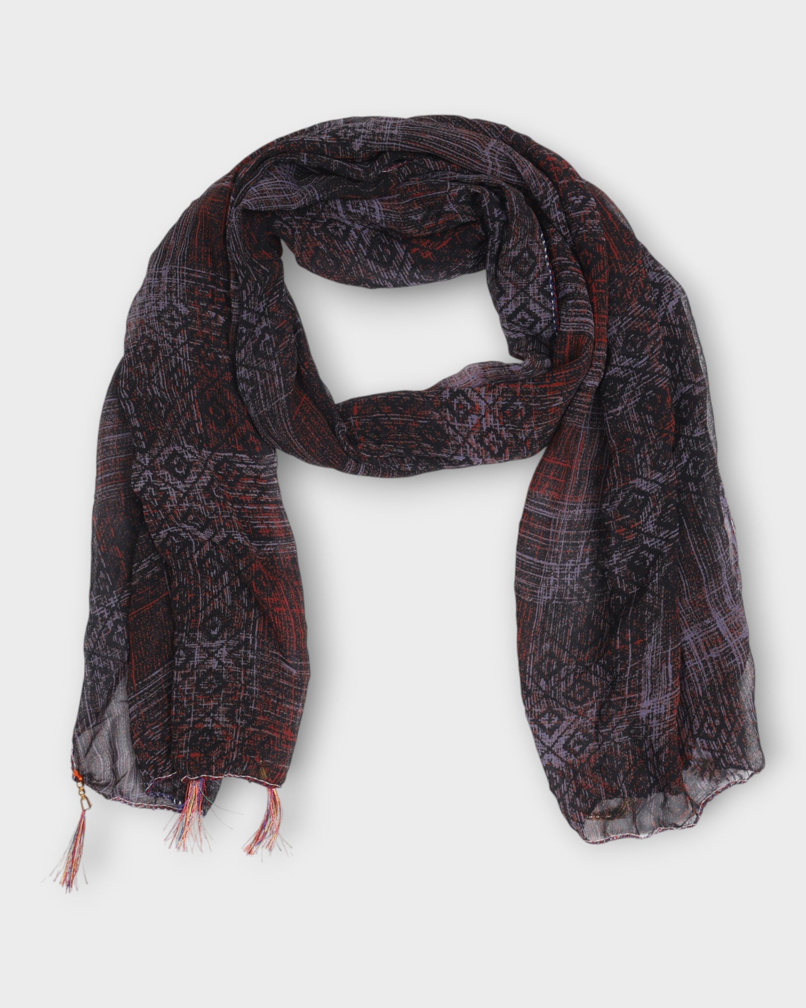 Contemporary Style Wrap Scarf