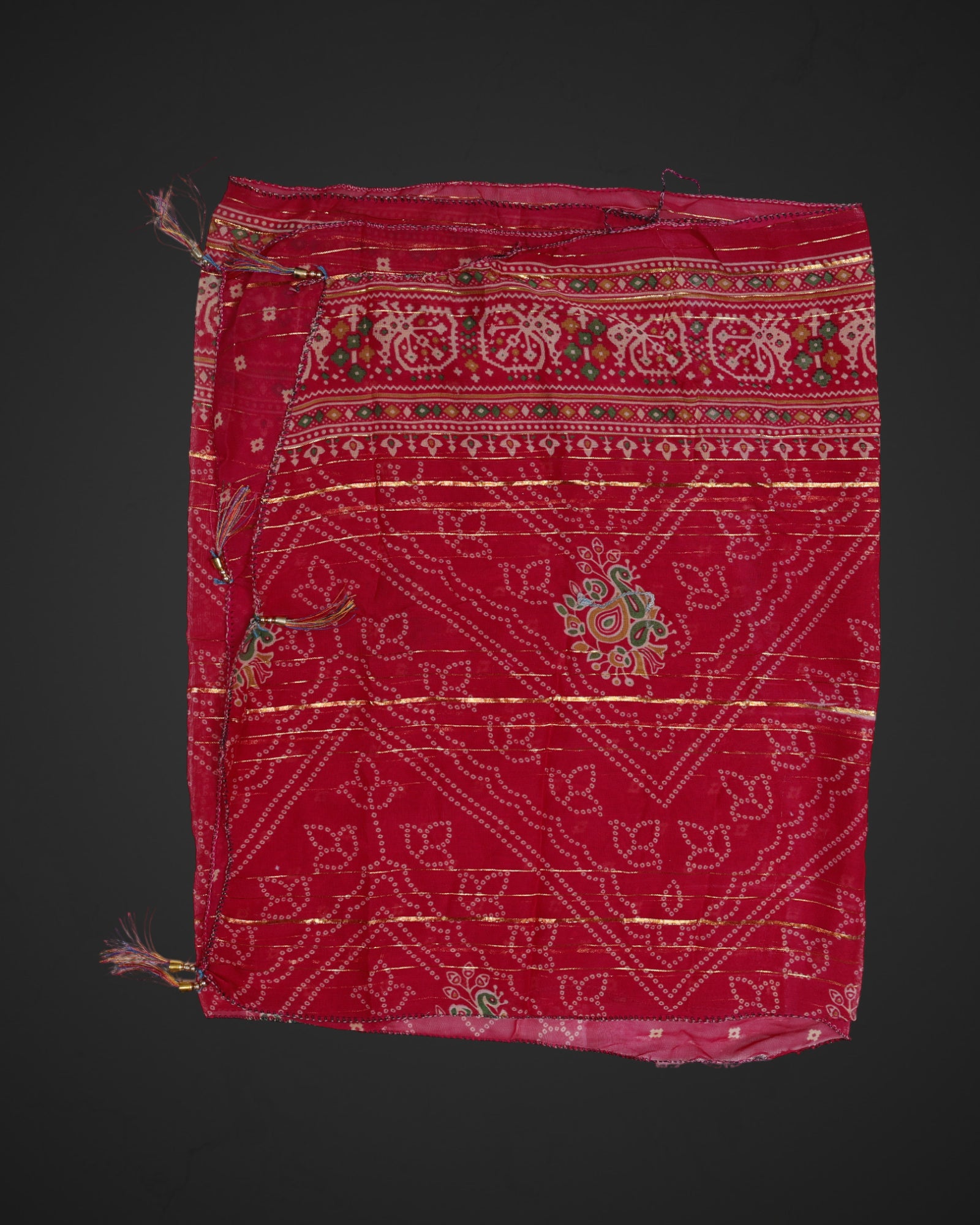 Fashionable Bandhani Print Scarf