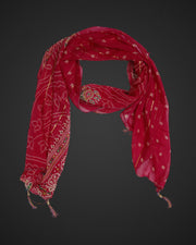 Fashionable Bandhani Print Scarf