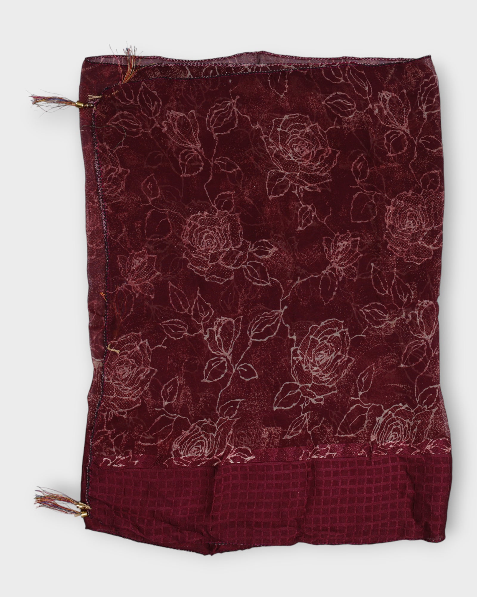 Classic Bright Floral Women's Scarf