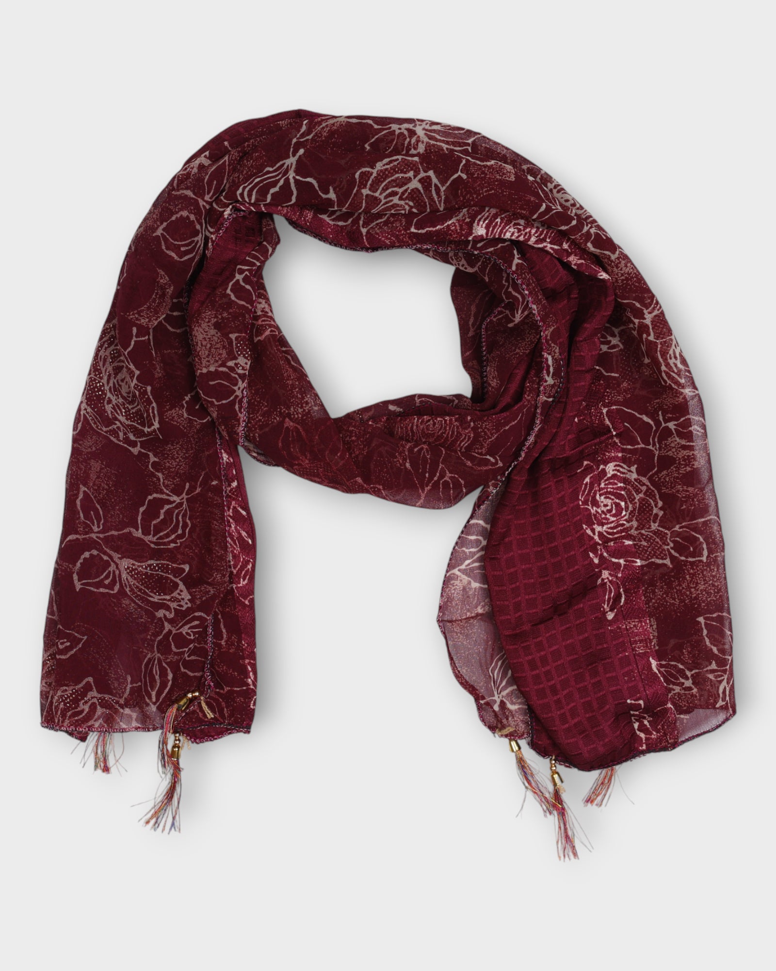Classic Bright Floral Women's Scarf