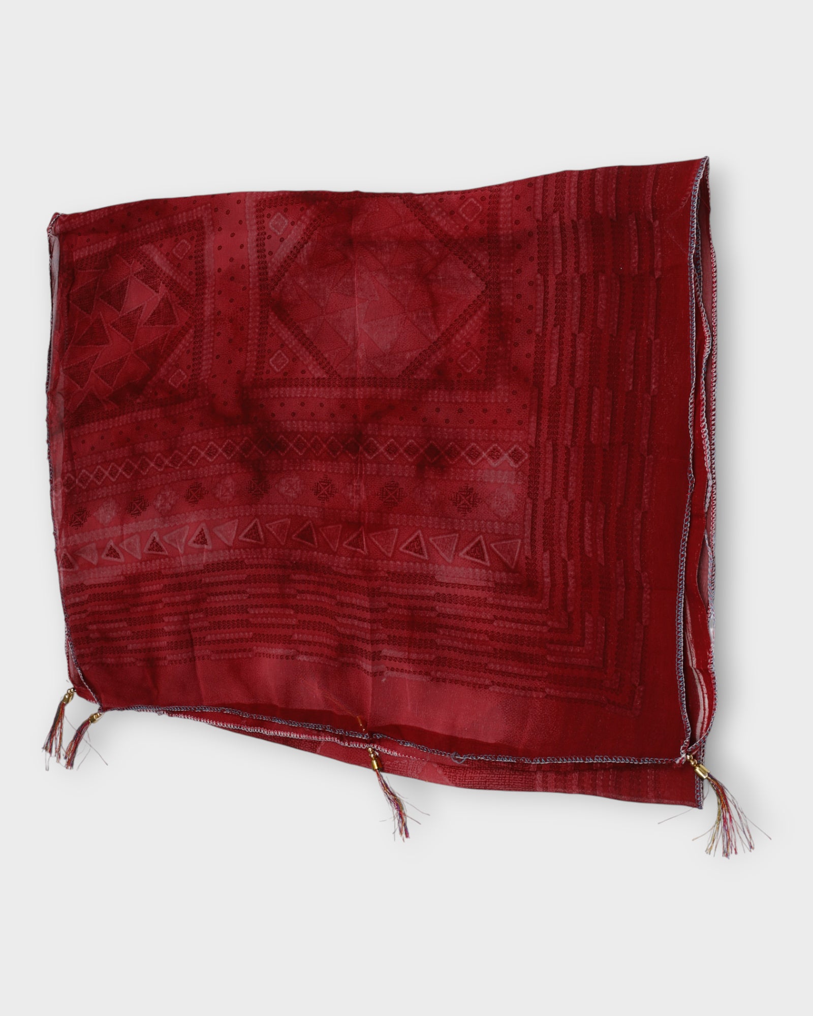 Trendy Geometric Vibrant Scarf