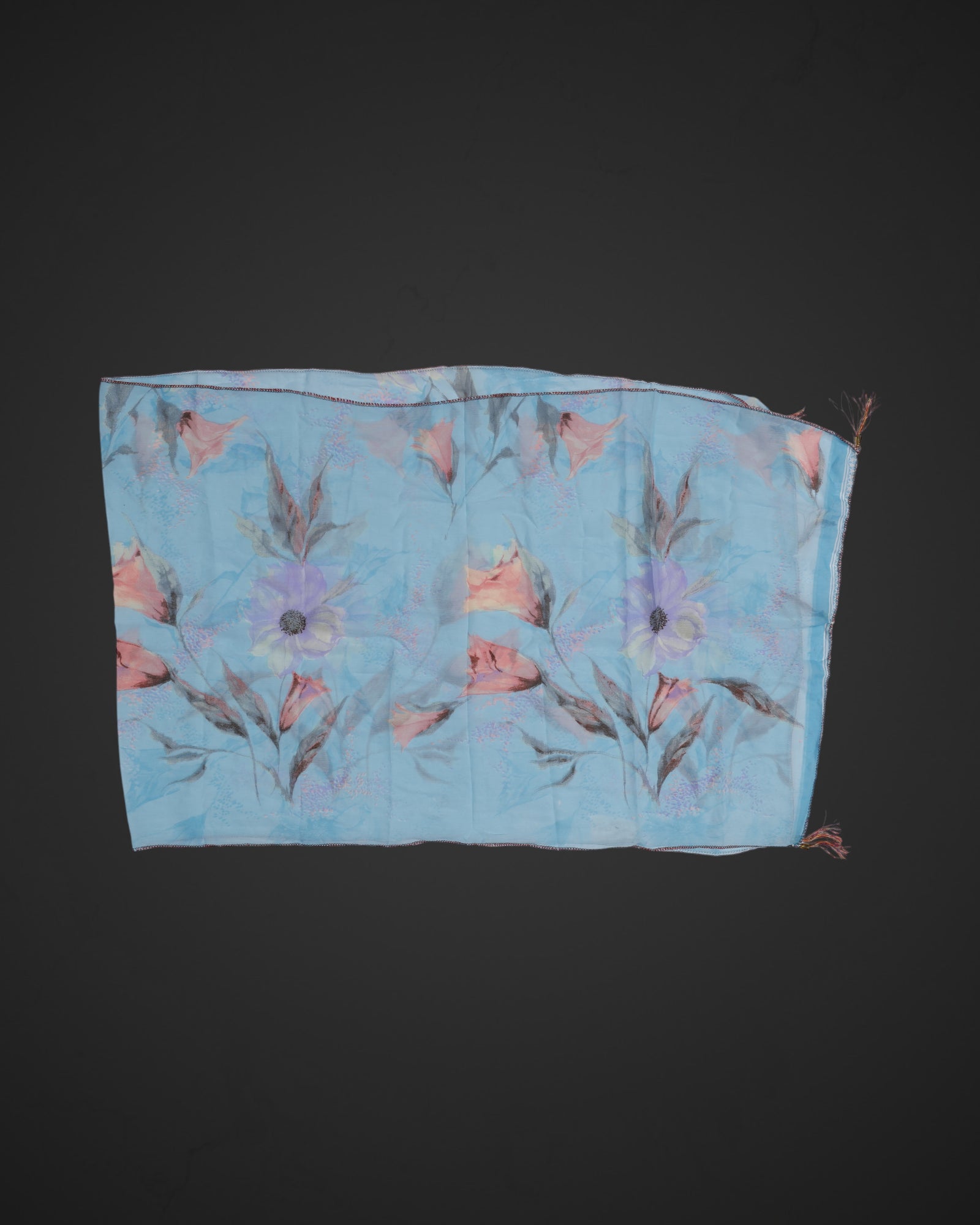 Charming Soft Floral Scarf