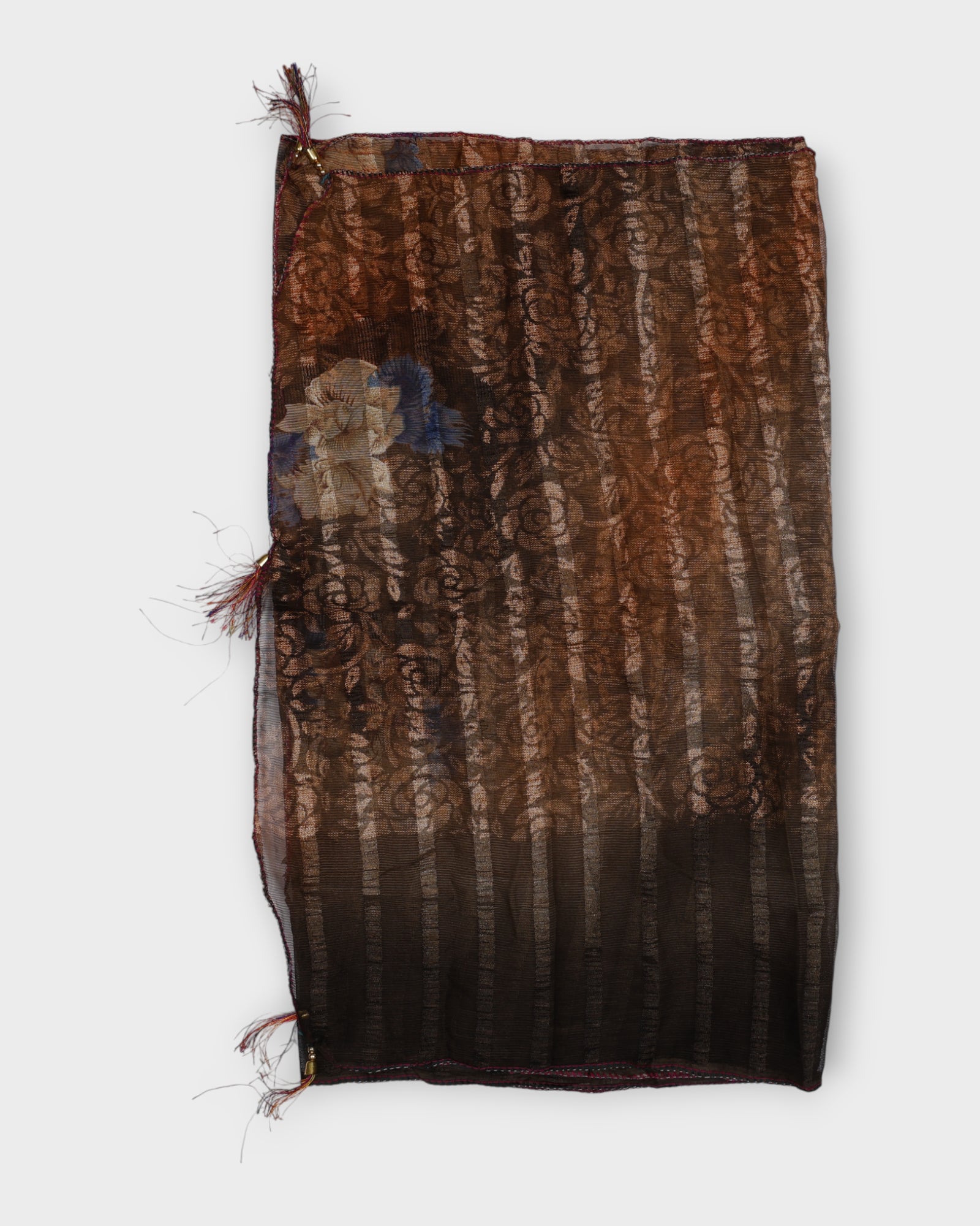 Luxurious Floral Scarf