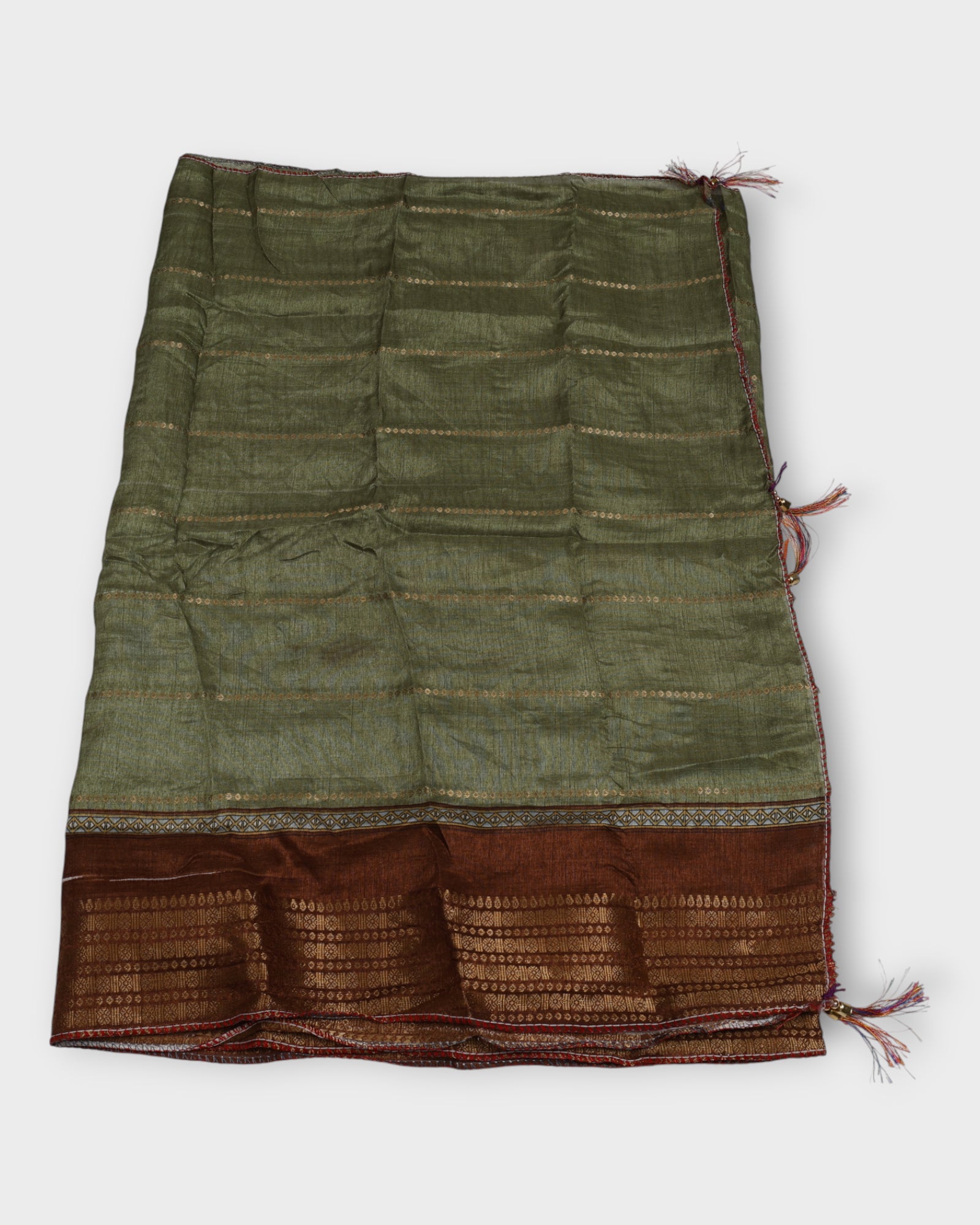 Traditional Zari Loop Scarf