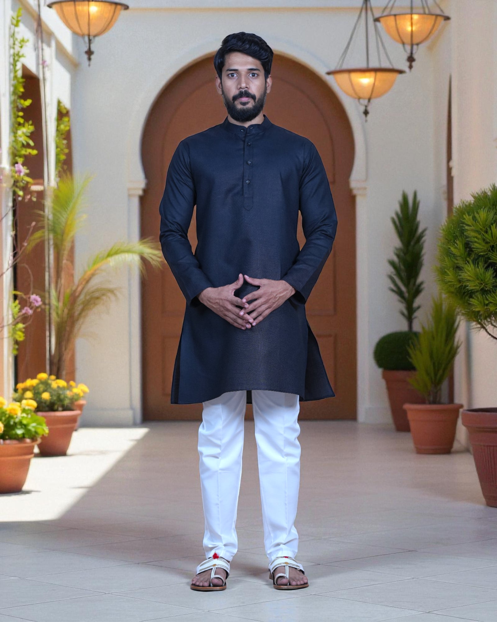 Elegant Cotton Men's Kurta