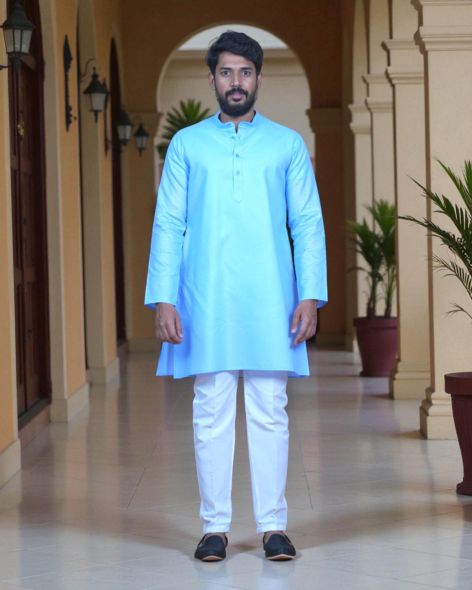 Lightweight Men's Kurta Fashion