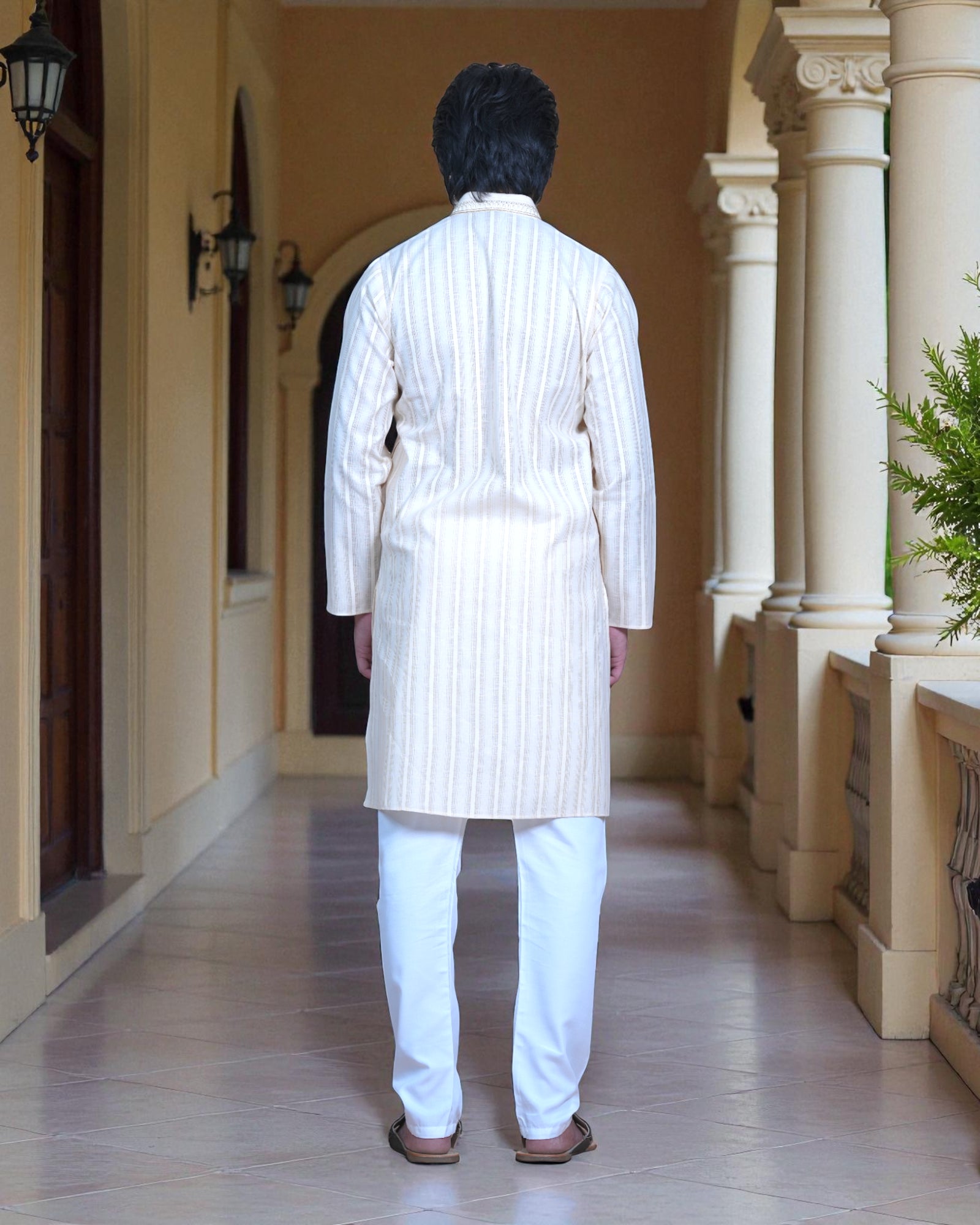 Traditional Embroidered Kurta Pajama