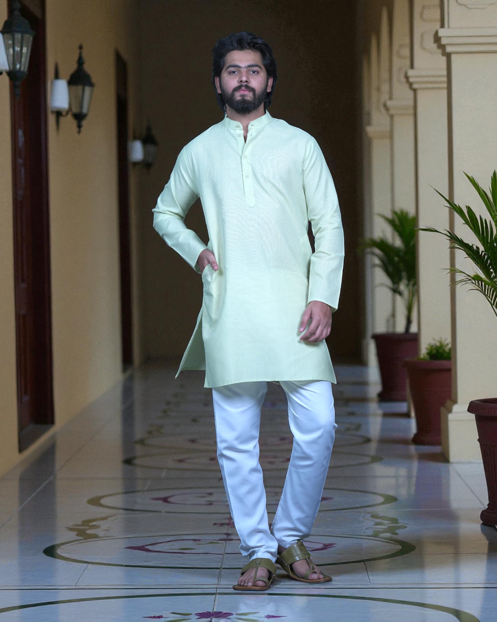 Classic Fit Men's Kurta Shirt