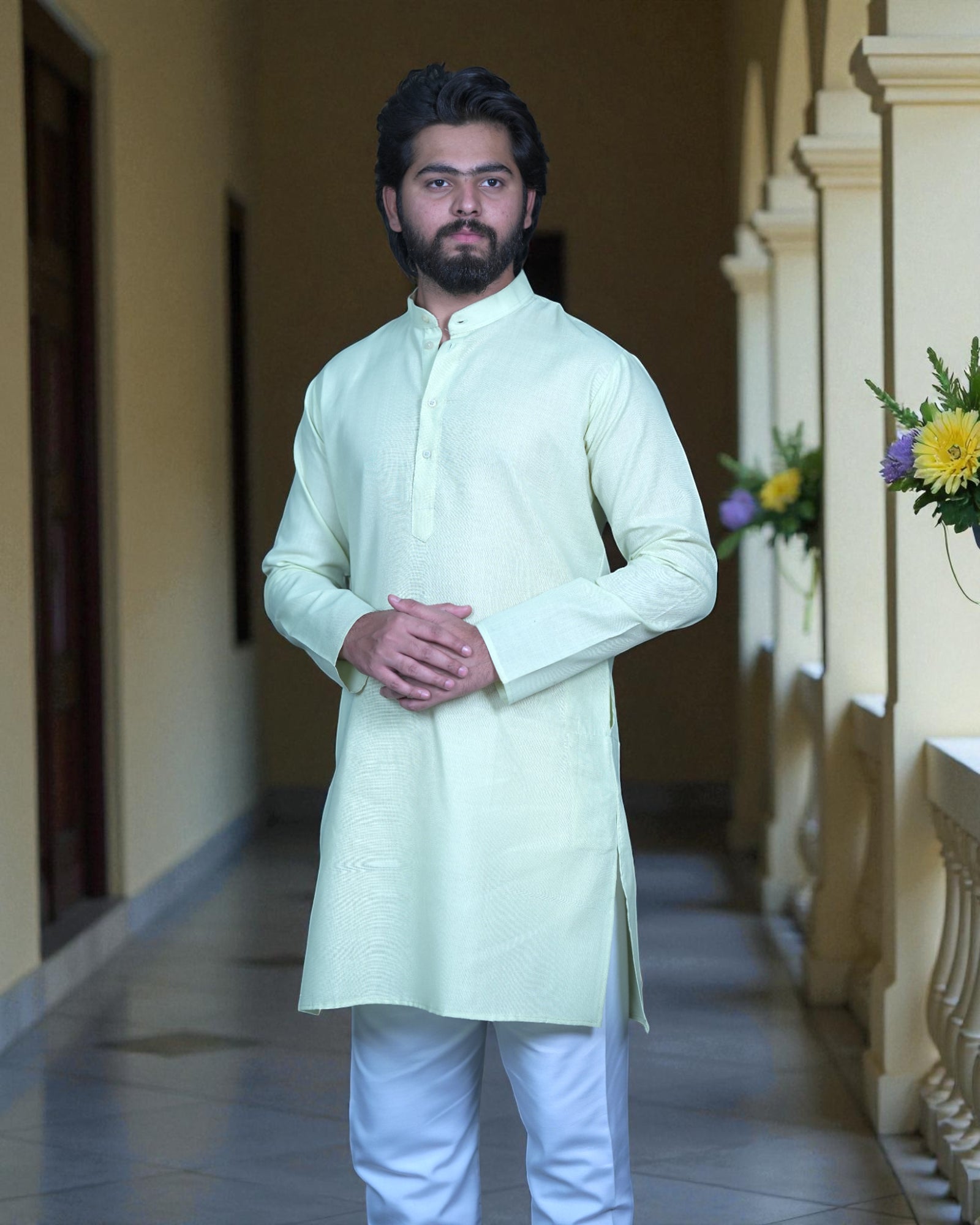 Classic Fit Men's Kurta Shirt