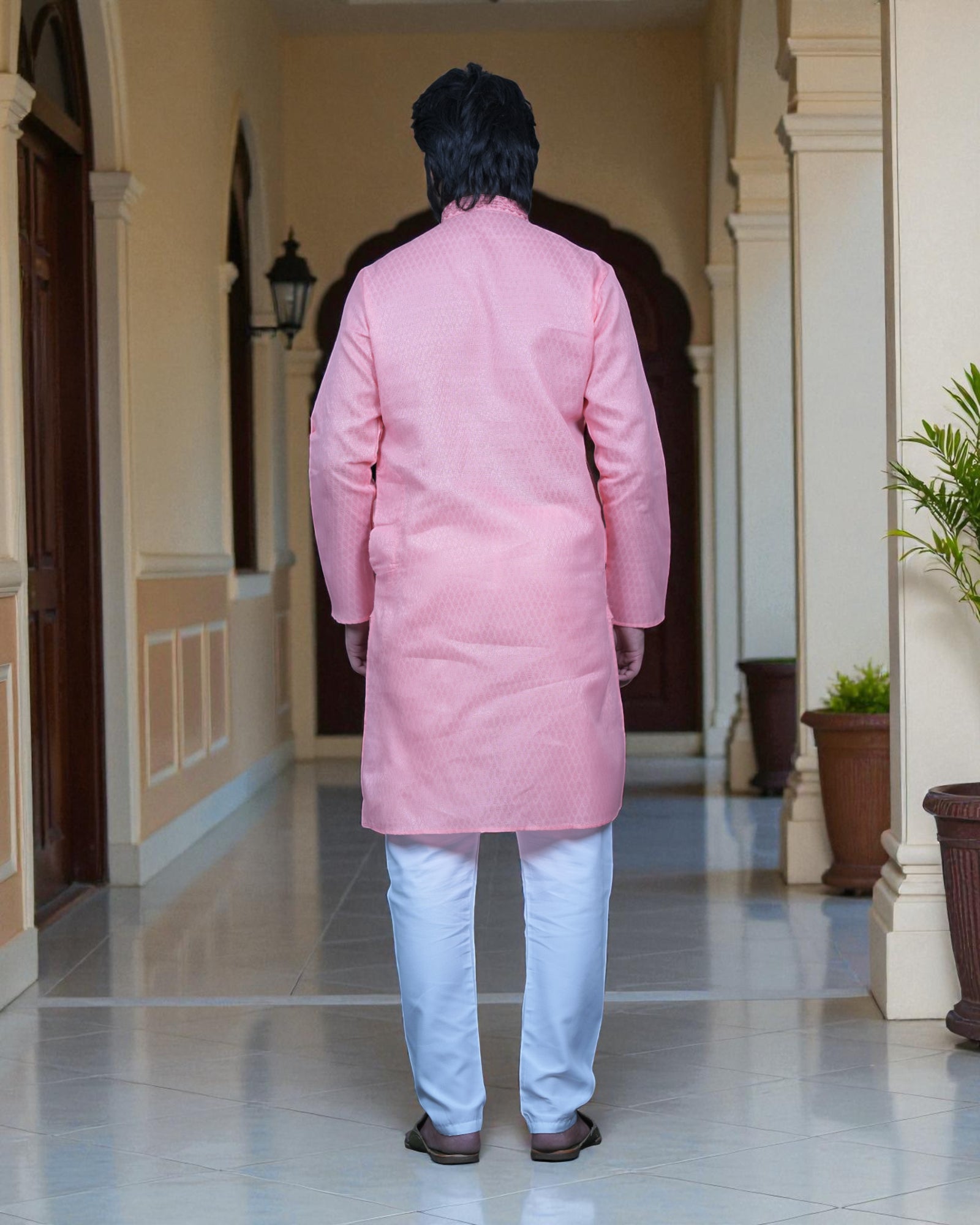 Embrace Heritage Exquisite Embroidered Kurta Pajamas