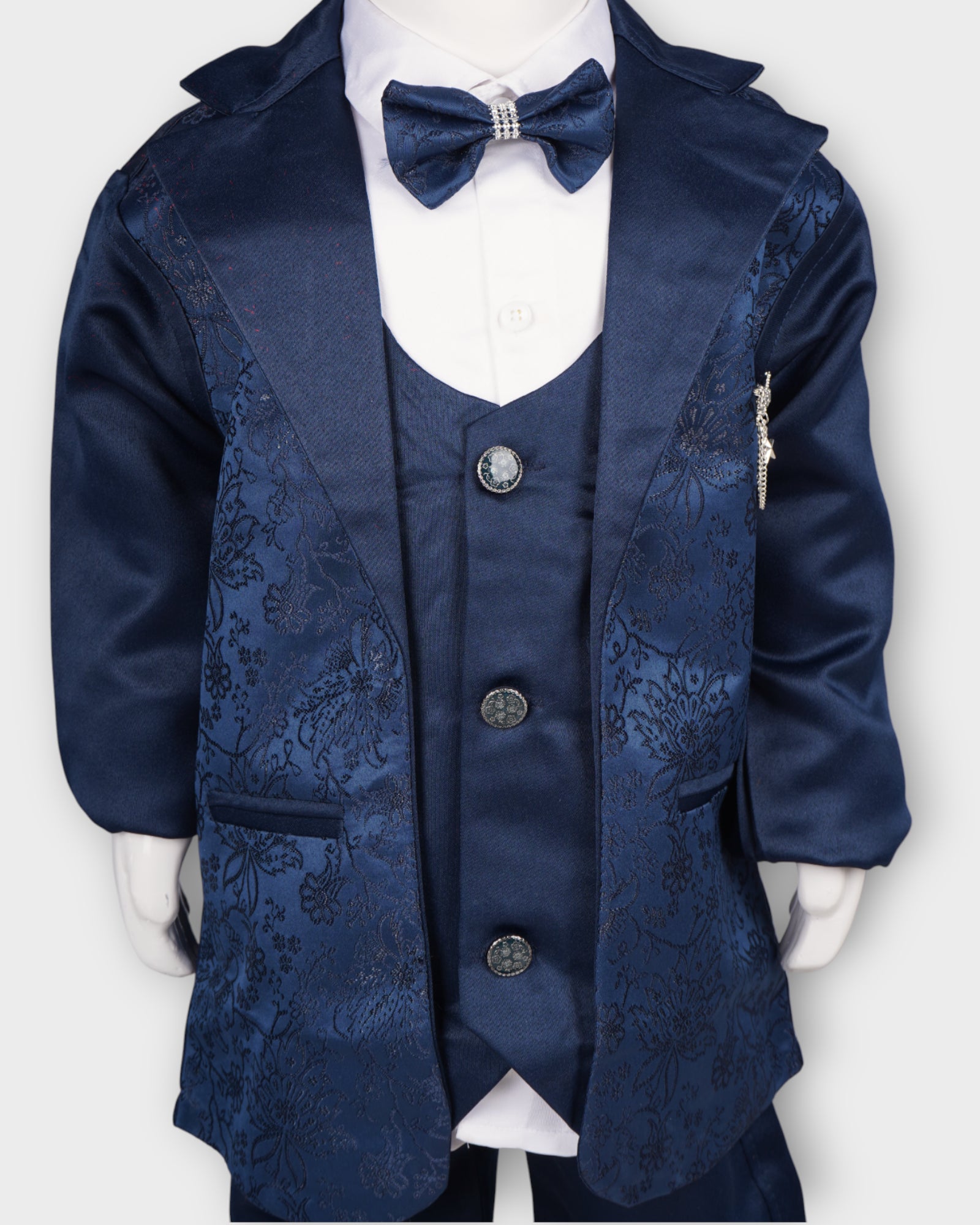 Unwind in Tradition Embroidered Festive Suit Pants